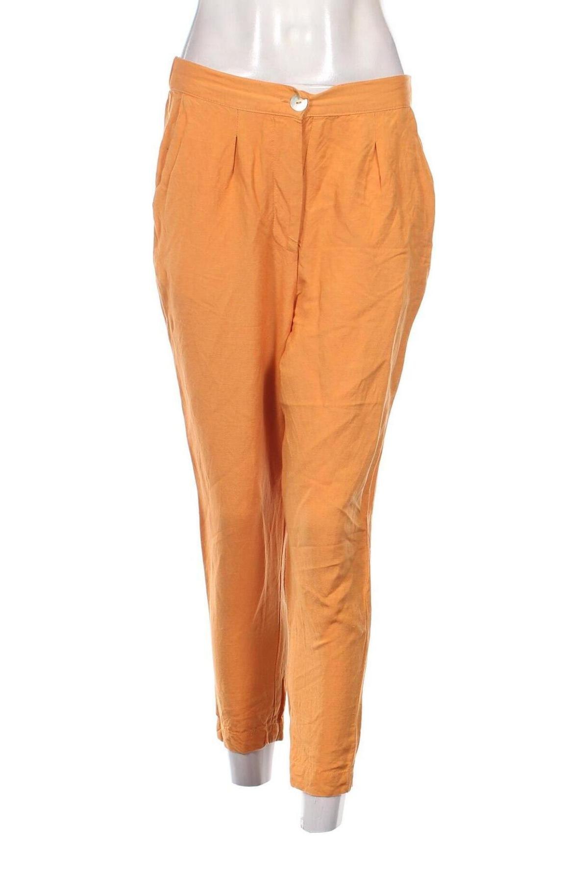 Pantaloni de femei Oysho, Mărime S, Culoare Portocaliu, Preț 56,70 Lei