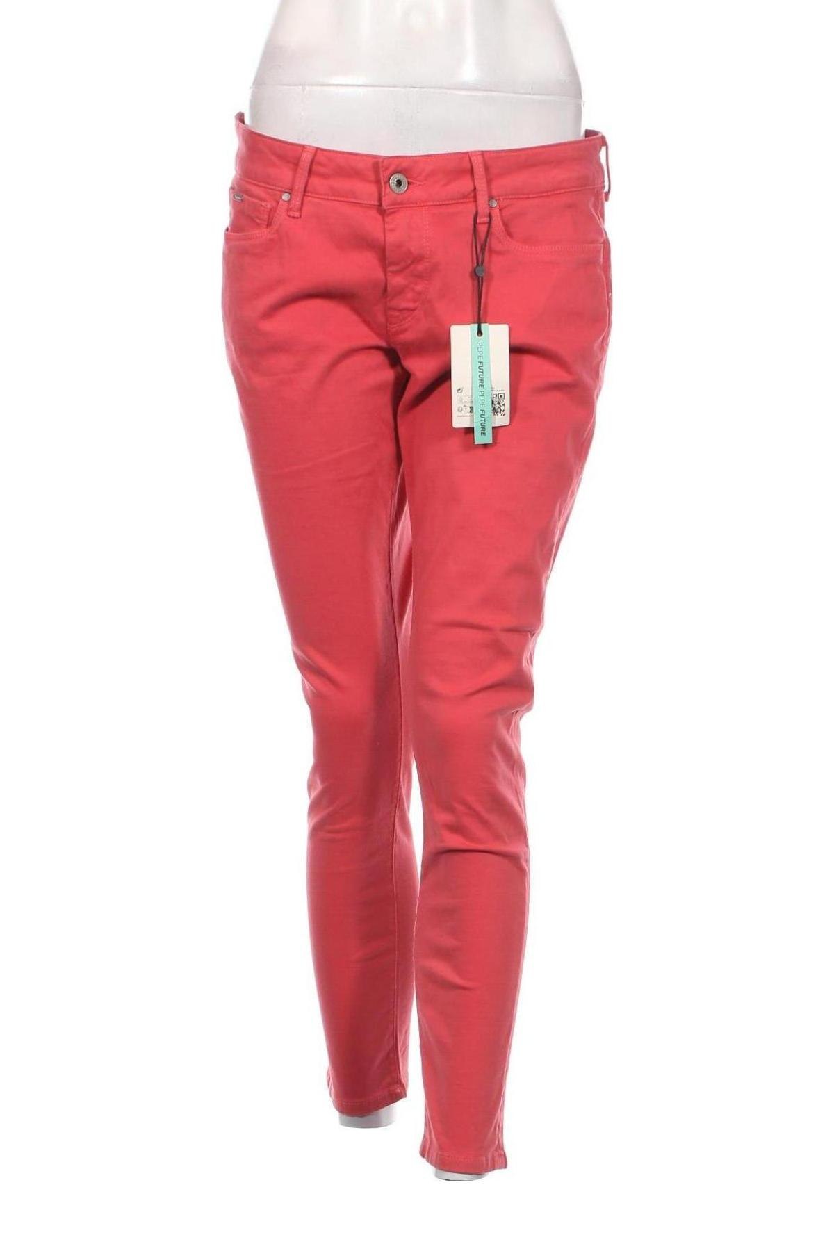 Damenhose Pepe Jeans, Größe L, Farbe Rot, Preis 16,08 €