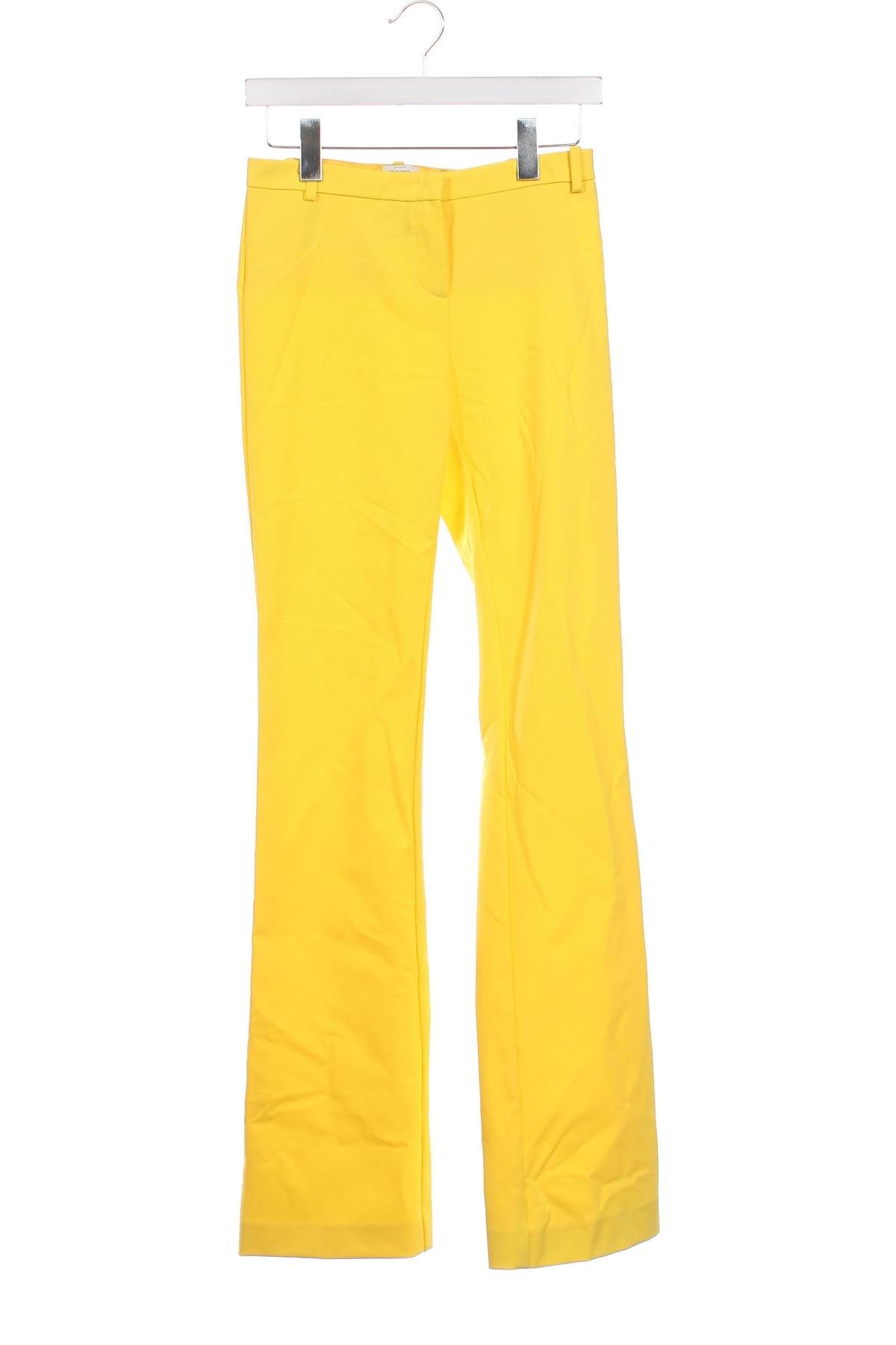Dámske nohavice Pinko, Veľkosť XS, Farba Žltá, Cena  47,14 €