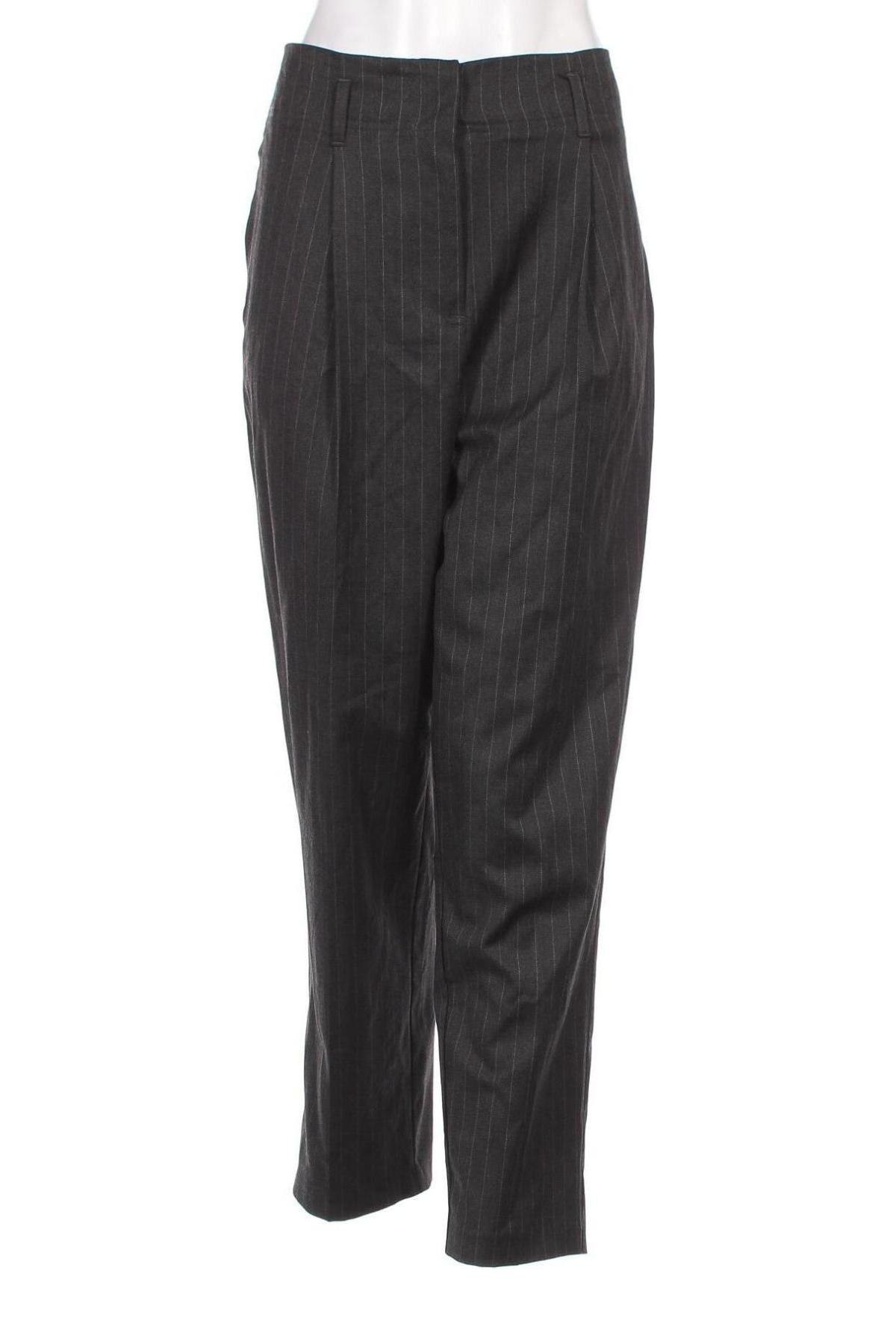 Дамски панталон Promod, Размер L, Цвят Сив, Цена 8,75 лв.