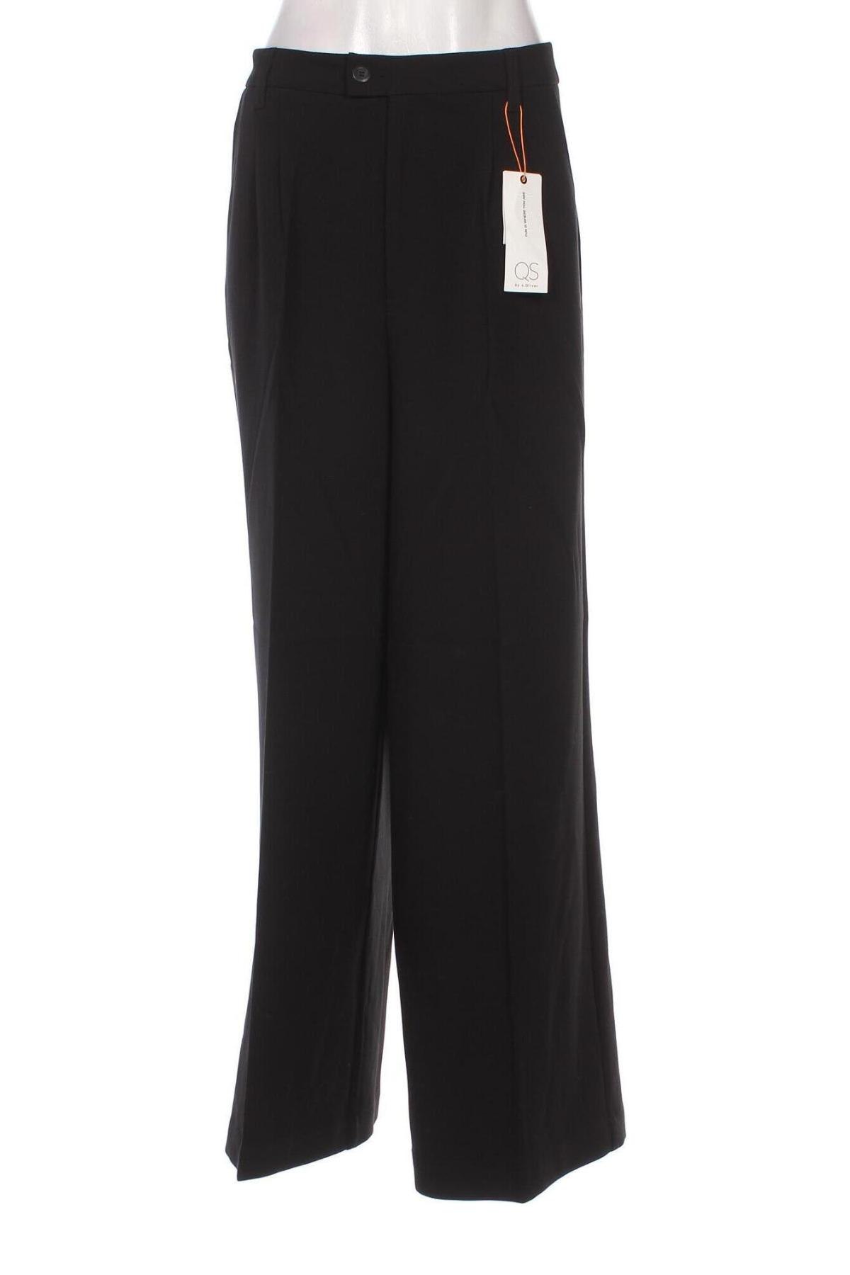 Pantaloni de femei Q/S by S.Oliver, Mărime L, Culoare Negru, Preț 97,30 Lei