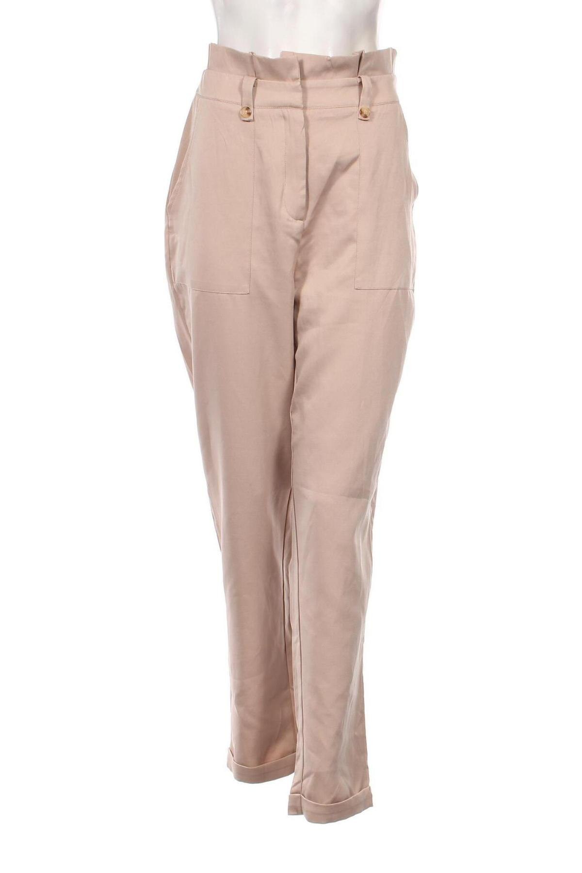 Дамски панталон SHEIN, Размер M, Цвят Бежов, Цена 44,28 лв.