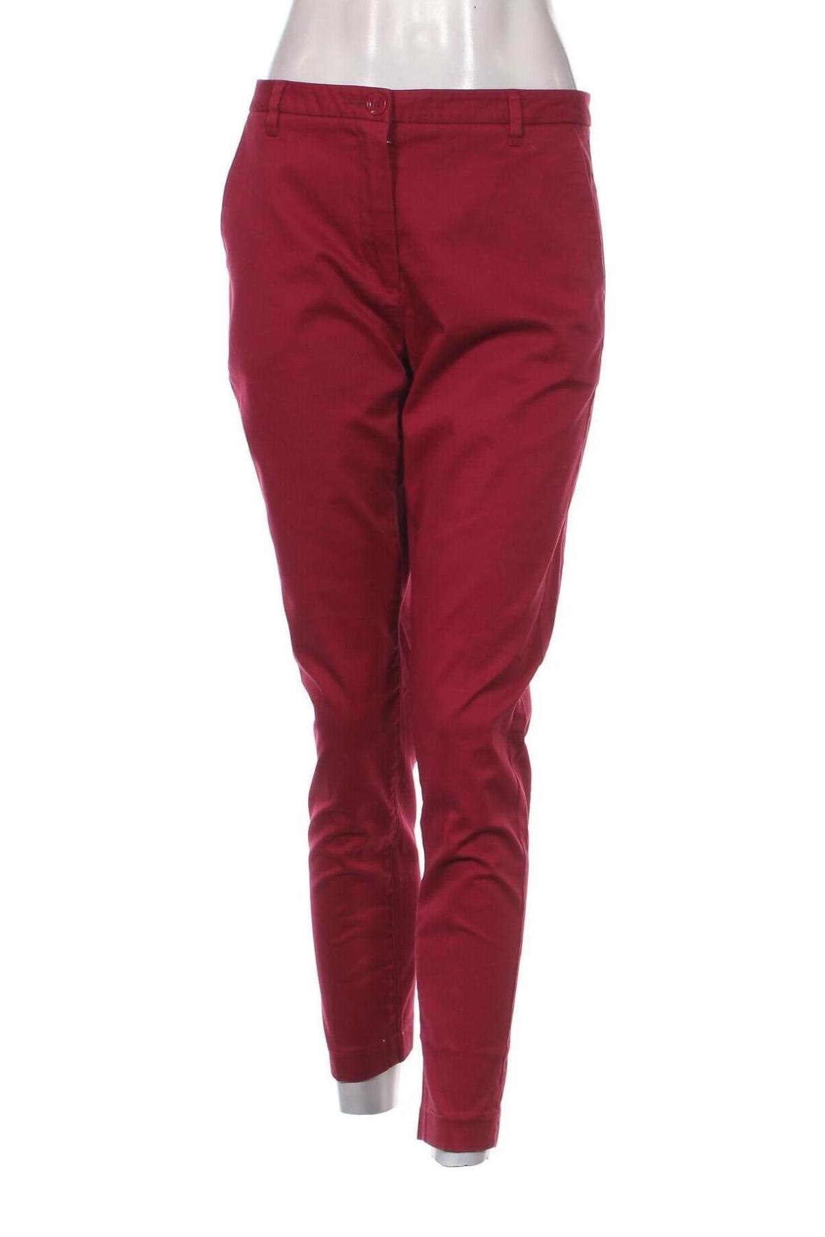 Pantaloni de femei Sisley, Mărime L, Culoare Roșu, Preț 138,55 Lei