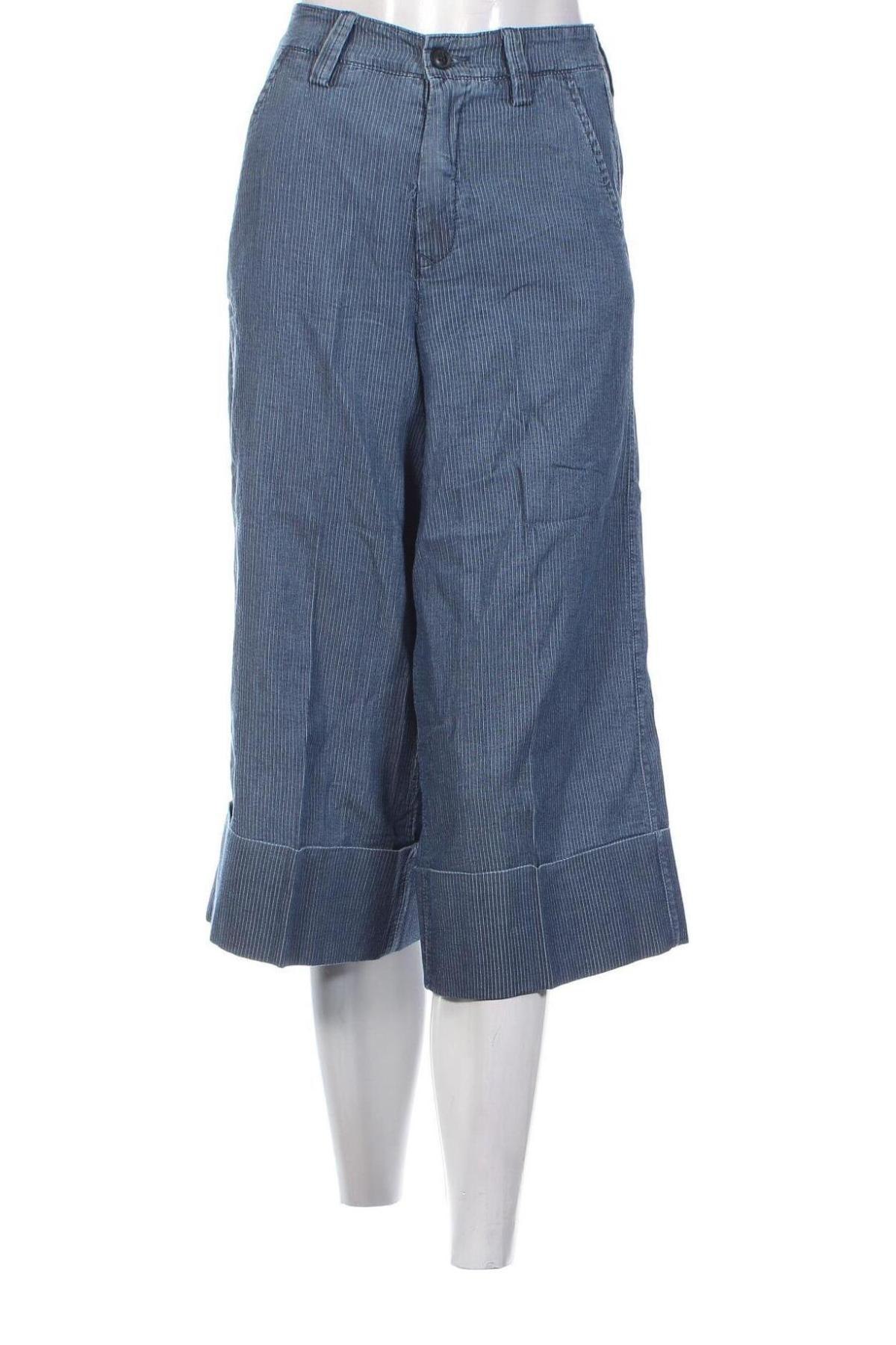 Дамски панталон Sisley, Размер XS, Цвят Син, Цена 29,20 лв.