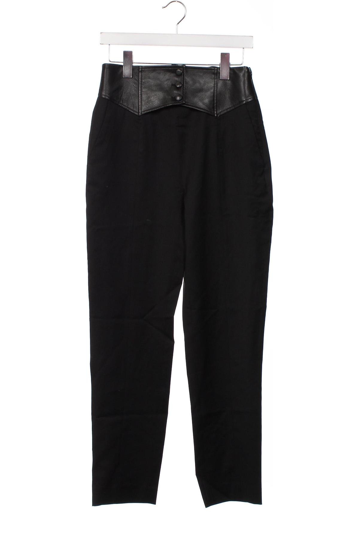 Pantaloni de femei The Kooples, Mărime XS, Culoare Negru, Preț 504,38 Lei