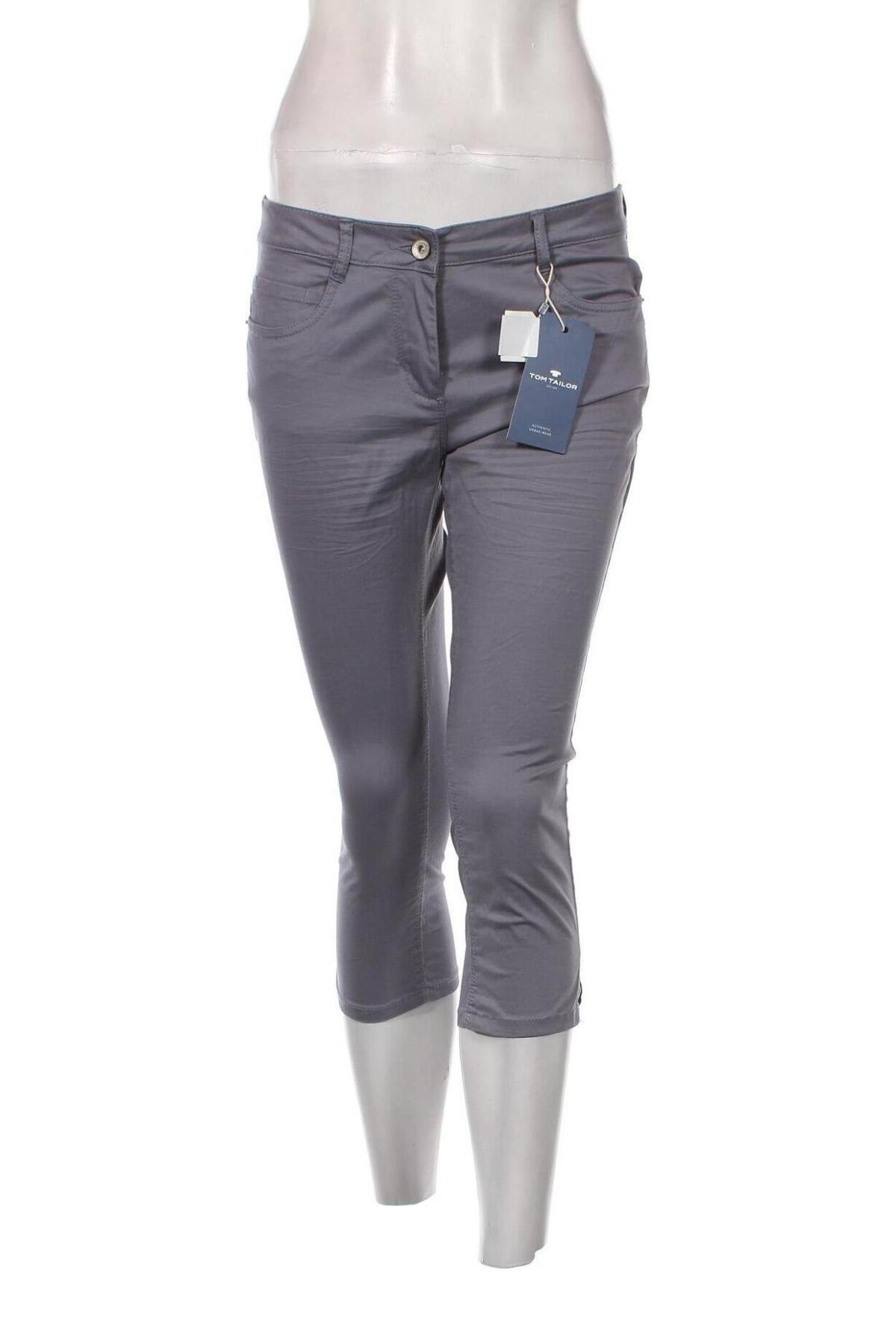 Γυναικείο παντελόνι Tom Tailor, Μέγεθος M, Χρώμα Γκρί, Τιμή 44,85 €