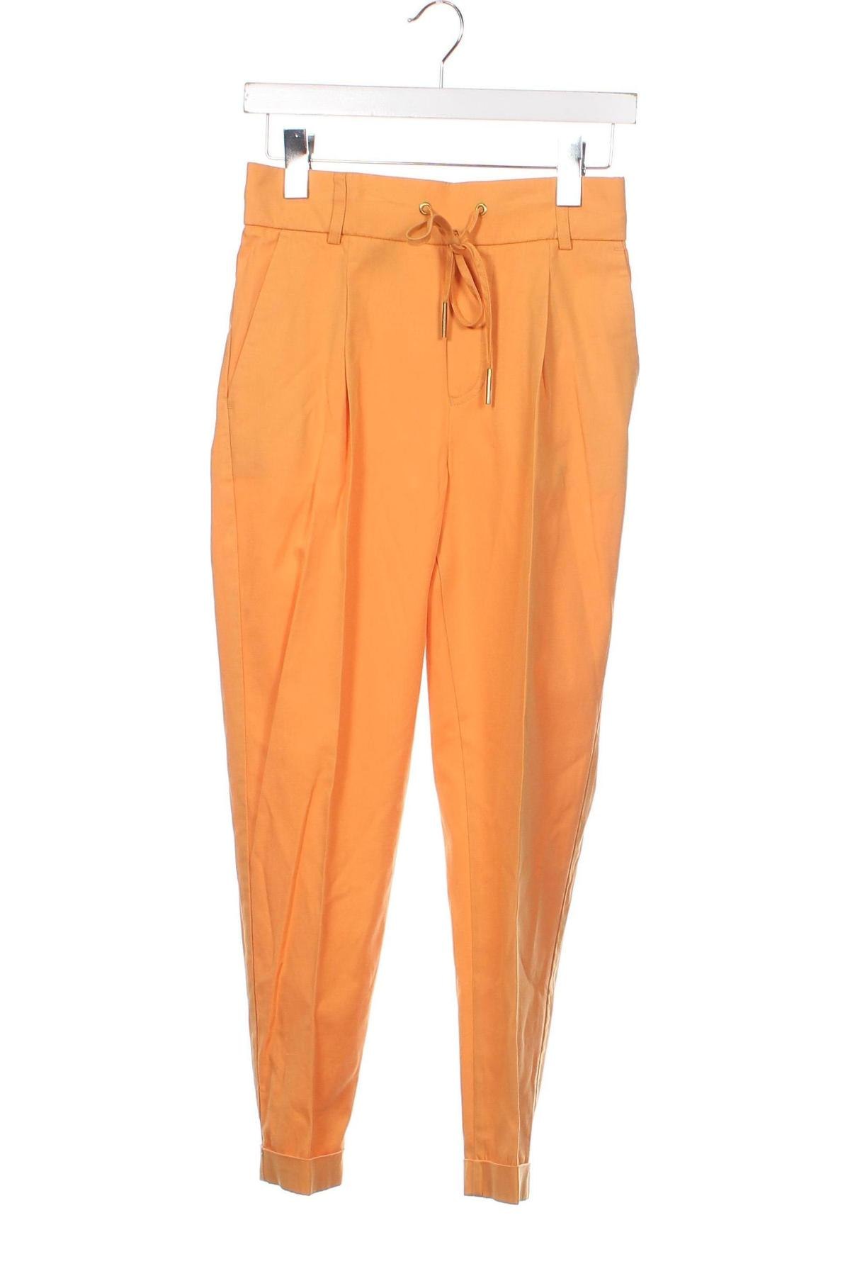 Pantaloni de femei United Colors Of Benetton, Mărime XS, Culoare Portocaliu, Preț 305,92 Lei