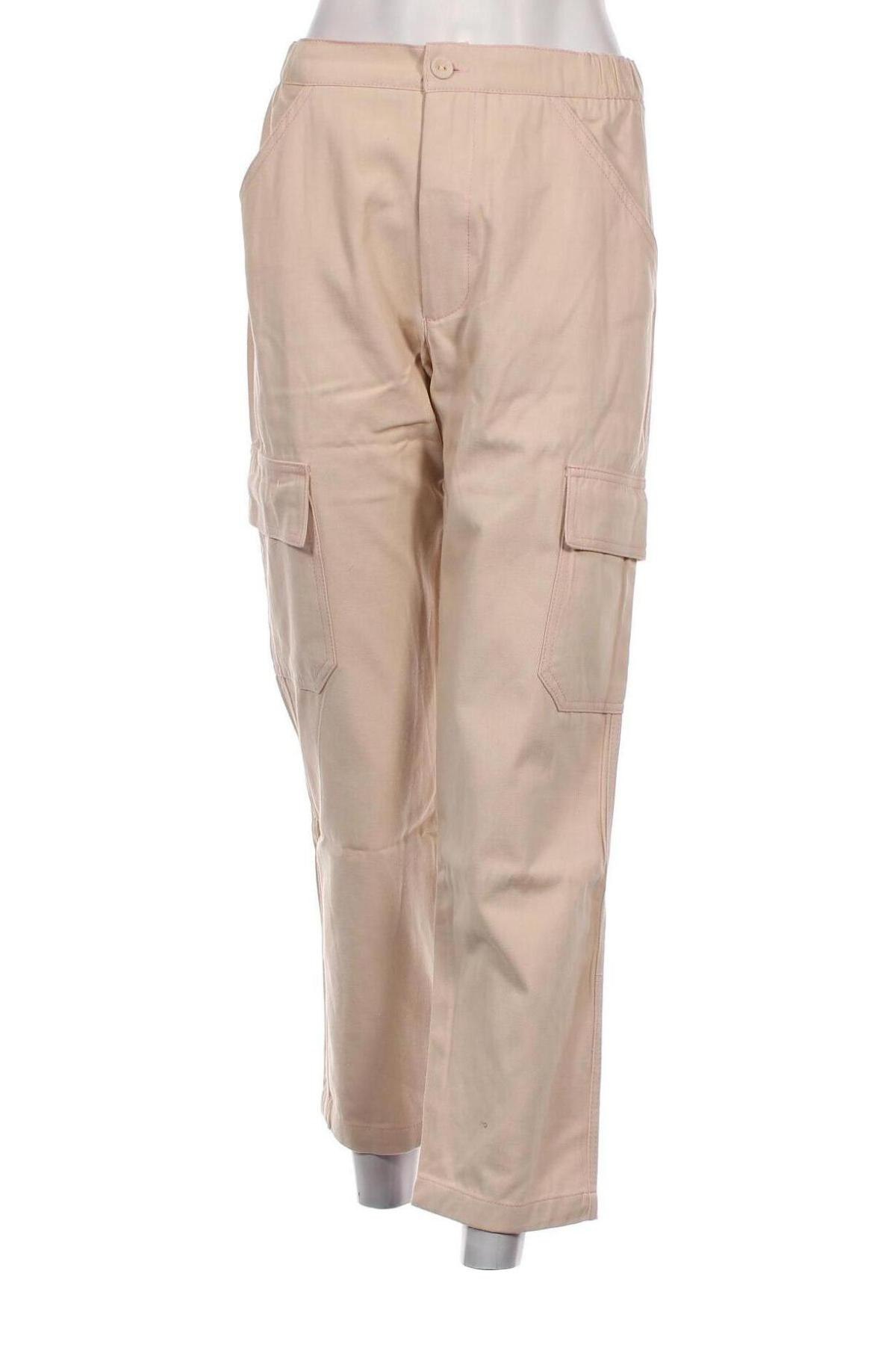 Damskie spodnie Vintage Supply, Rozmiar M, Kolor Beżowy, Cena 76,52 zł