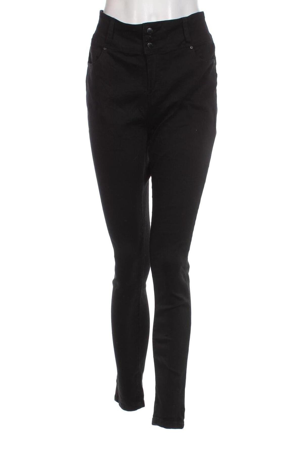 Дамски панталон Wax Jean, Размер XL, Цвят Черен, Цена 35,00 лв.