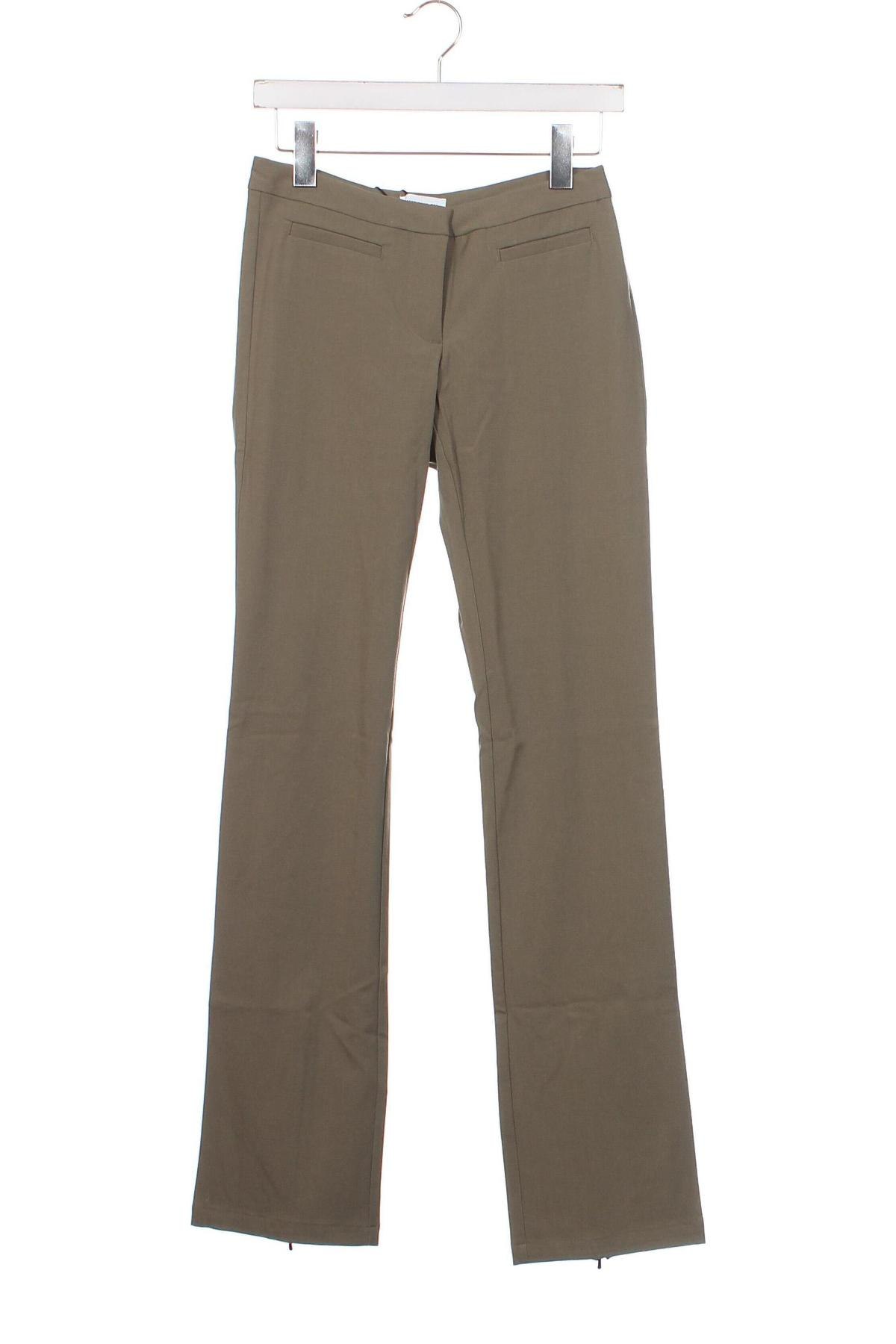 Дамски панталон Weekday, Размер XS, Цвят Зелен, Цена 26,97 лв.
