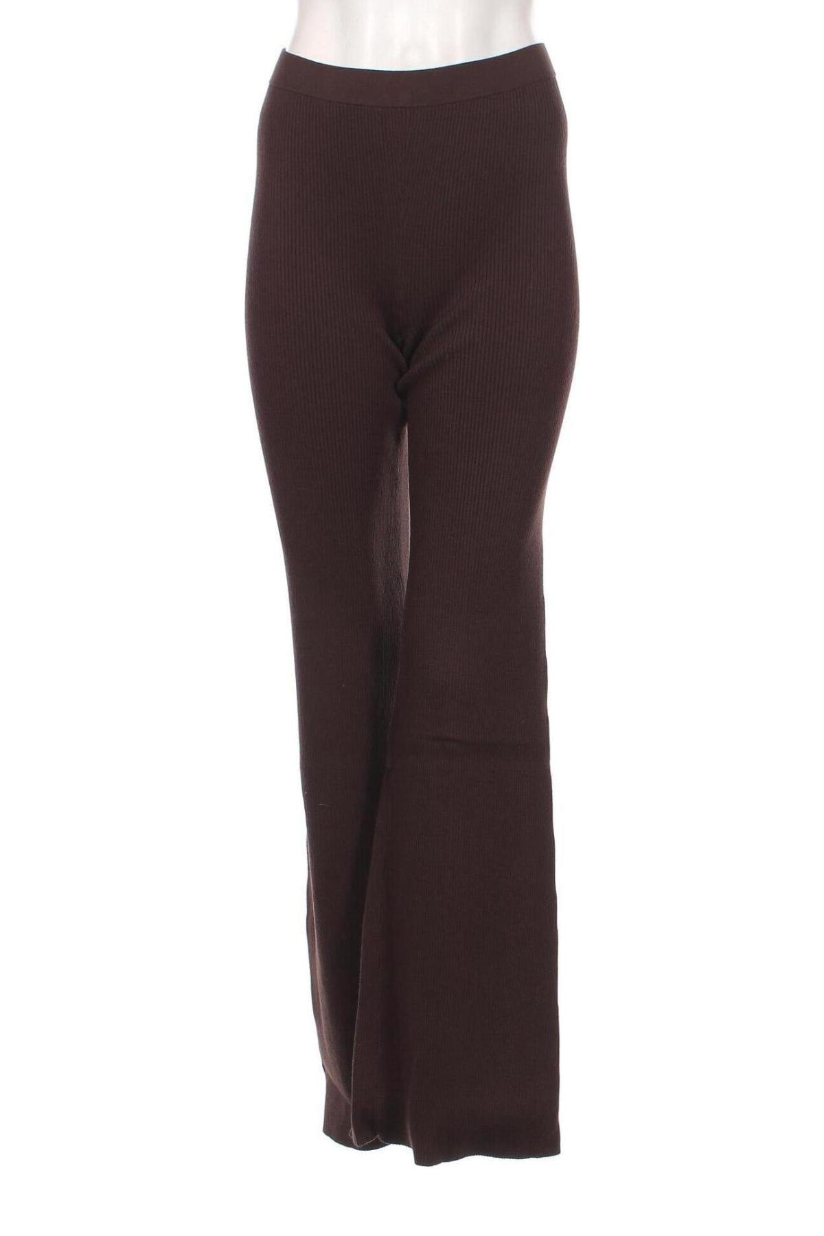 Γυναικείο παντελόνι Weekday, Μέγεθος XL, Χρώμα Καφέ, Τιμή 14,38 €