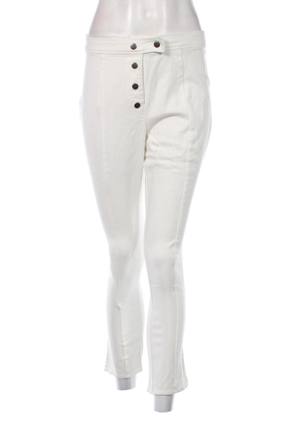 Дамски панталон Who What Wear, Размер S, Цвят Бял, Цена 46,80 лв.