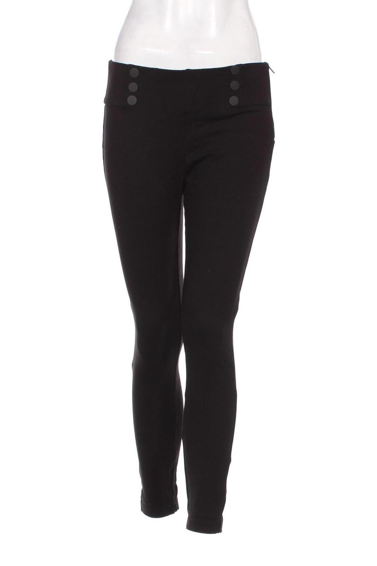 Дамски панталон Zara, Размер L, Цвят Черен, Цена 10,56 лв.