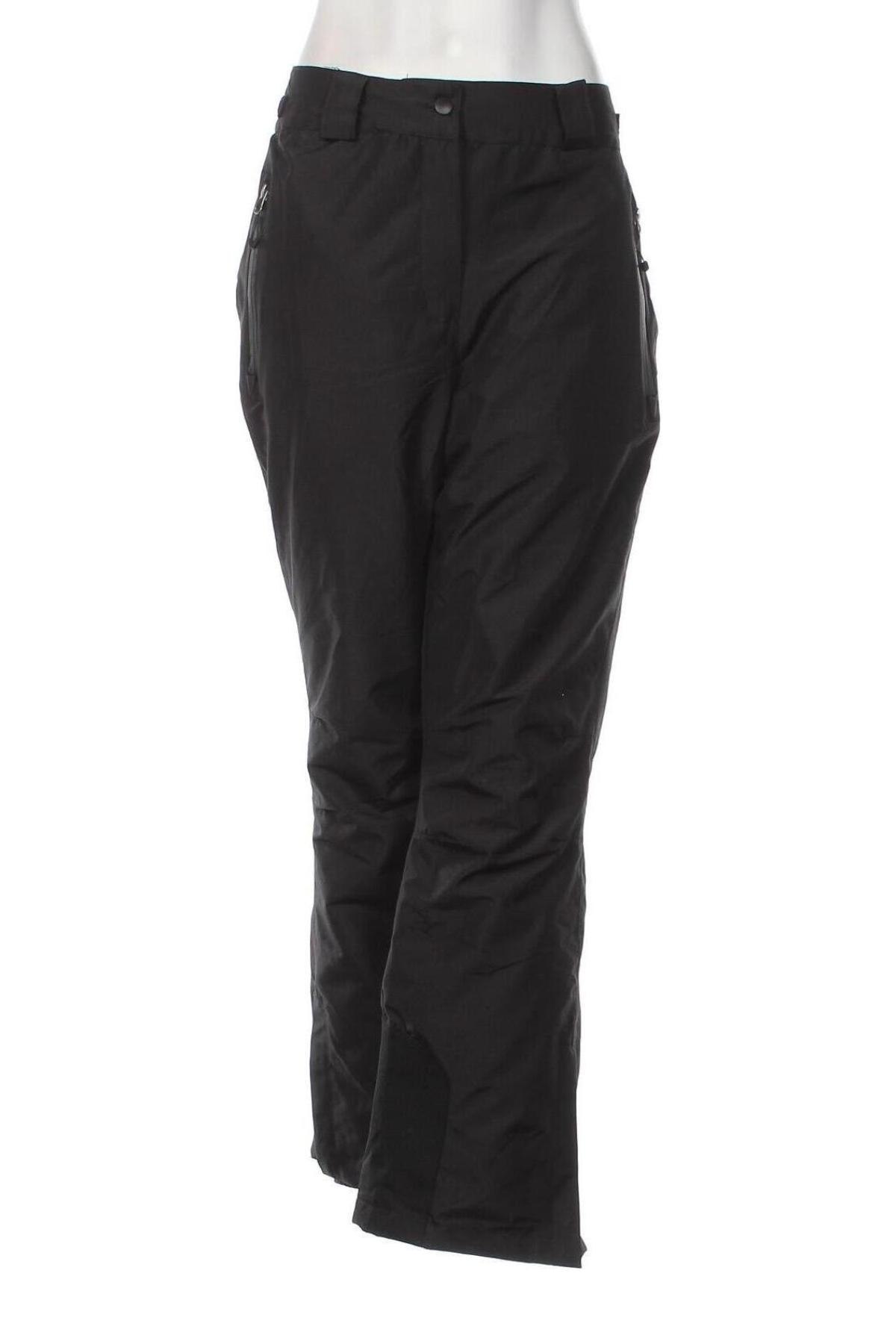 Дамски панталон за зимни спортове Crivit, Размер XL, Цвят Черен, Цена 37,50 лв.