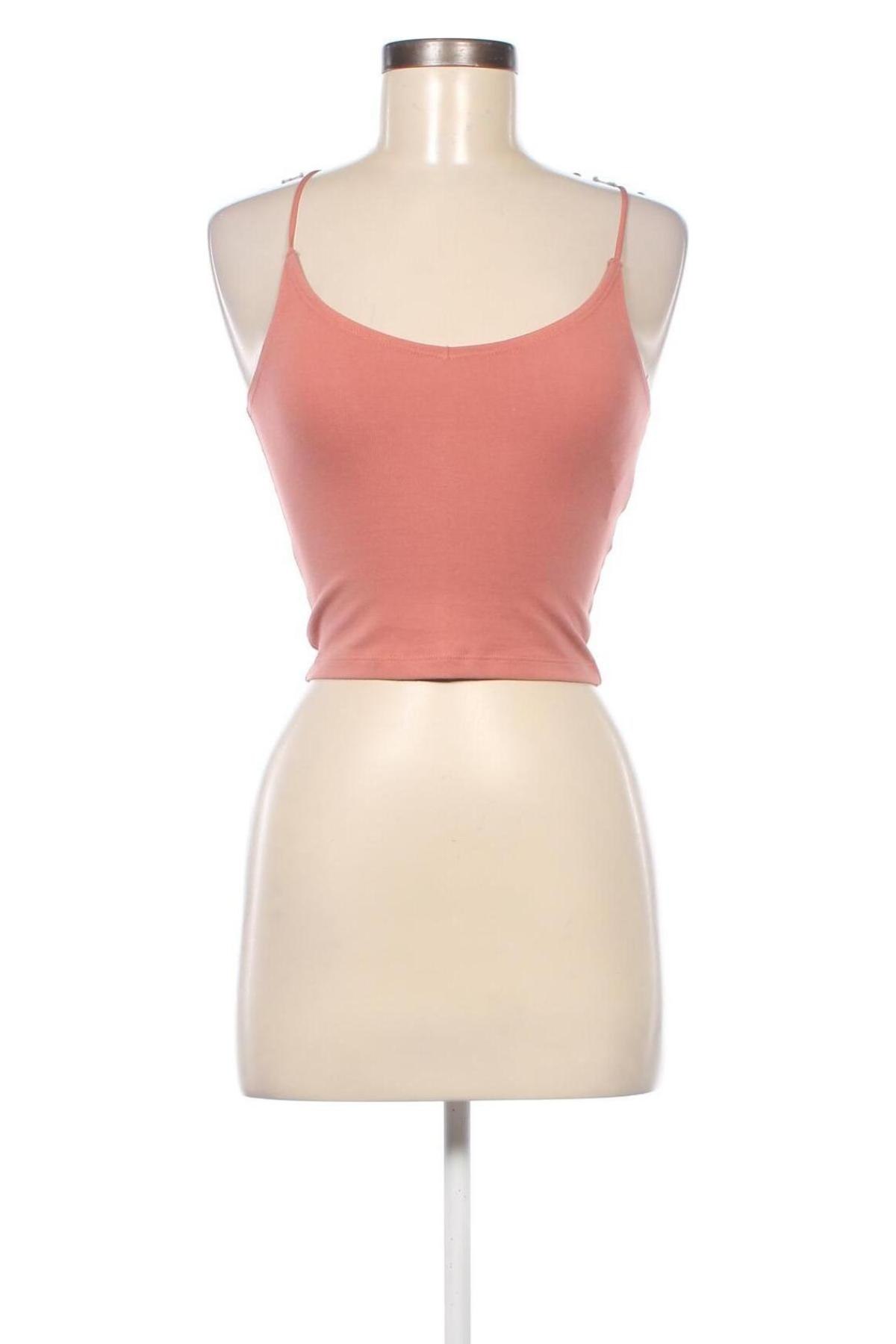 Γυναικείο αμάνικο μπλουζάκι Abercrombie & Fitch, Μέγεθος XS, Χρώμα Ρόζ , Τιμή 14,95 €