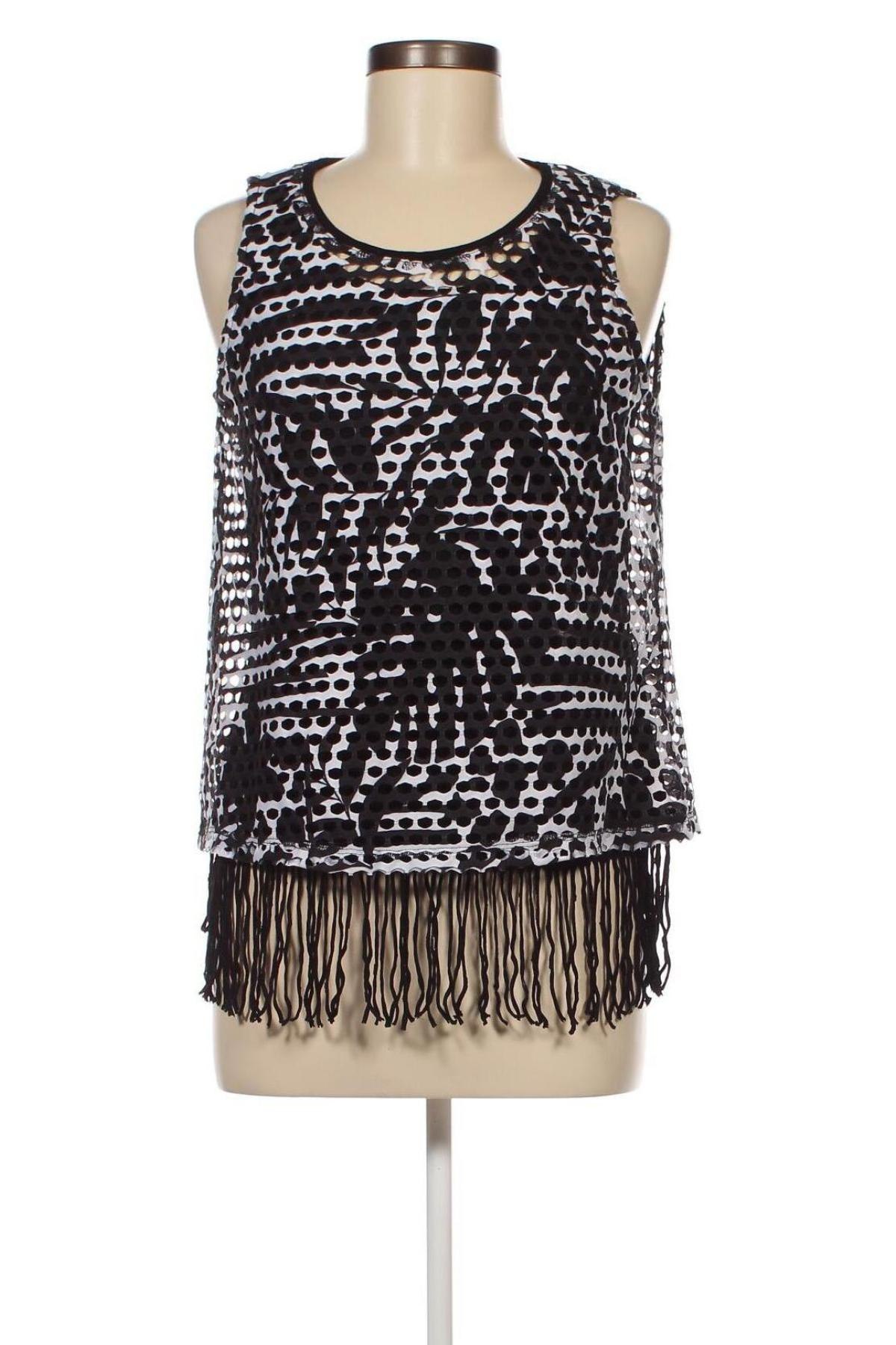 Γυναικείο αμάνικο μπλουζάκι Canda, Μέγεθος S, Χρώμα Μαύρο, Τιμή 3,57 €