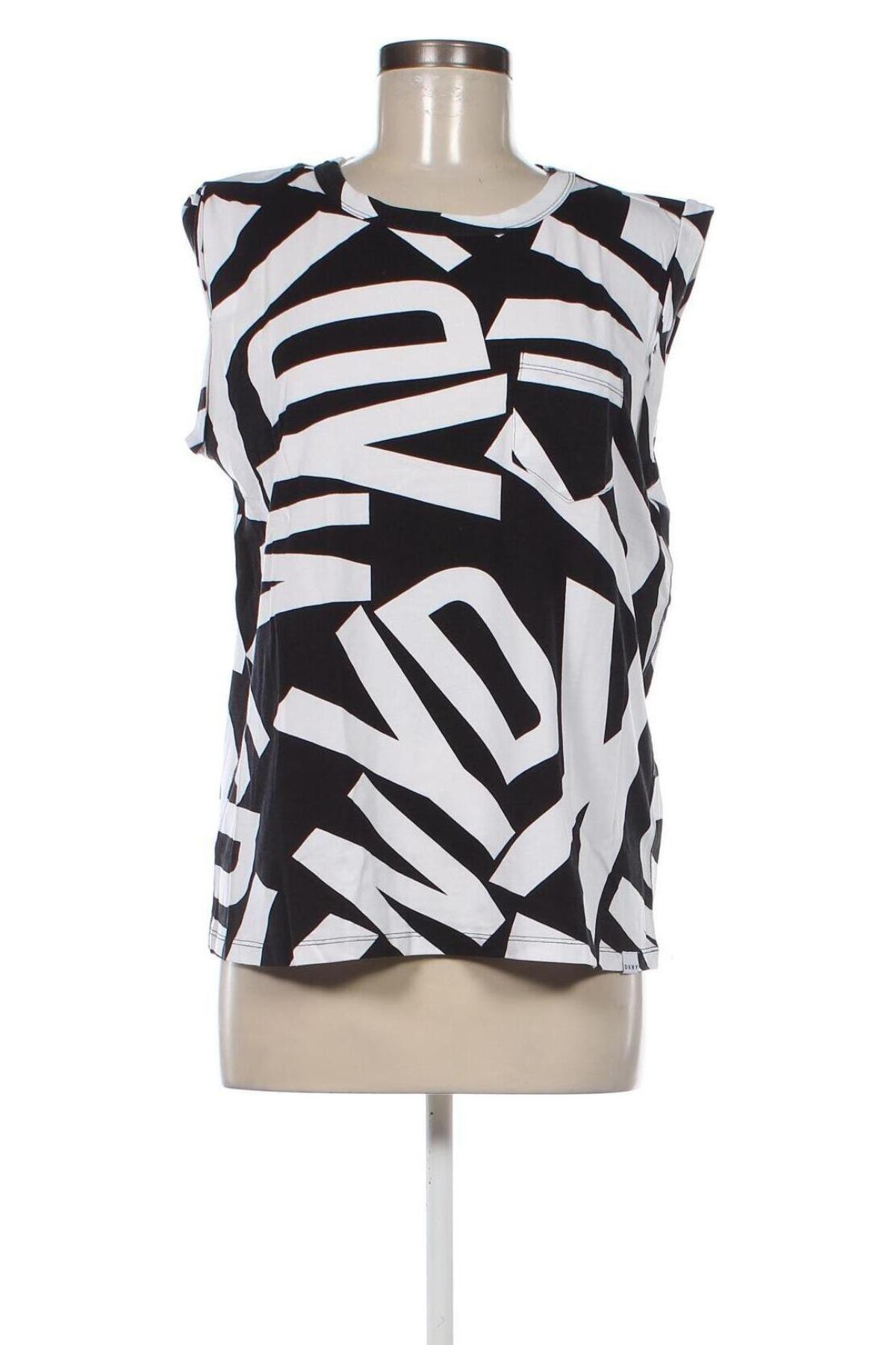 Γυναικείο αμάνικο μπλουζάκι DKNY, Μέγεθος L, Χρώμα Πολύχρωμο, Τιμή 35,05 €