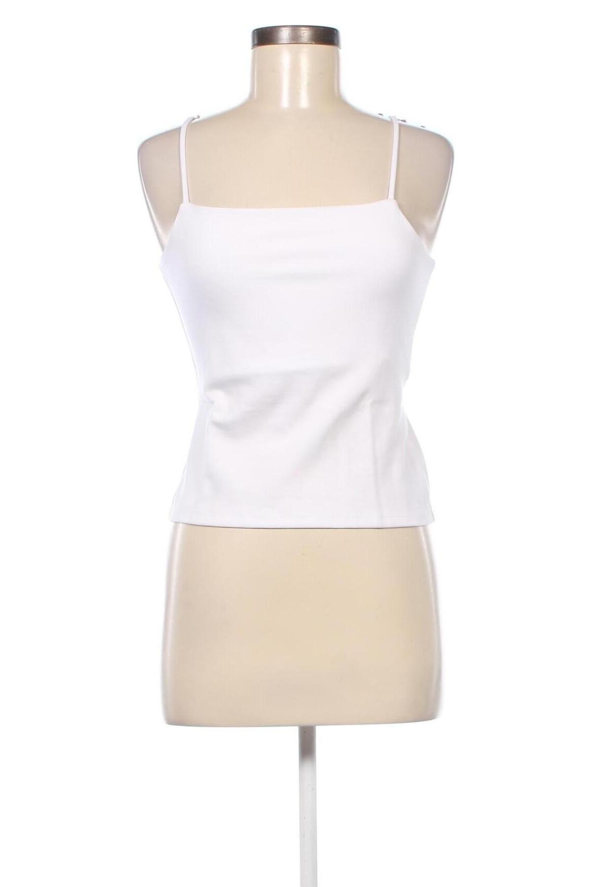 Γυναικείο αμάνικο μπλουζάκι Gestuz, Μέγεθος XS, Χρώμα Λευκό, Τιμή 19,98 €