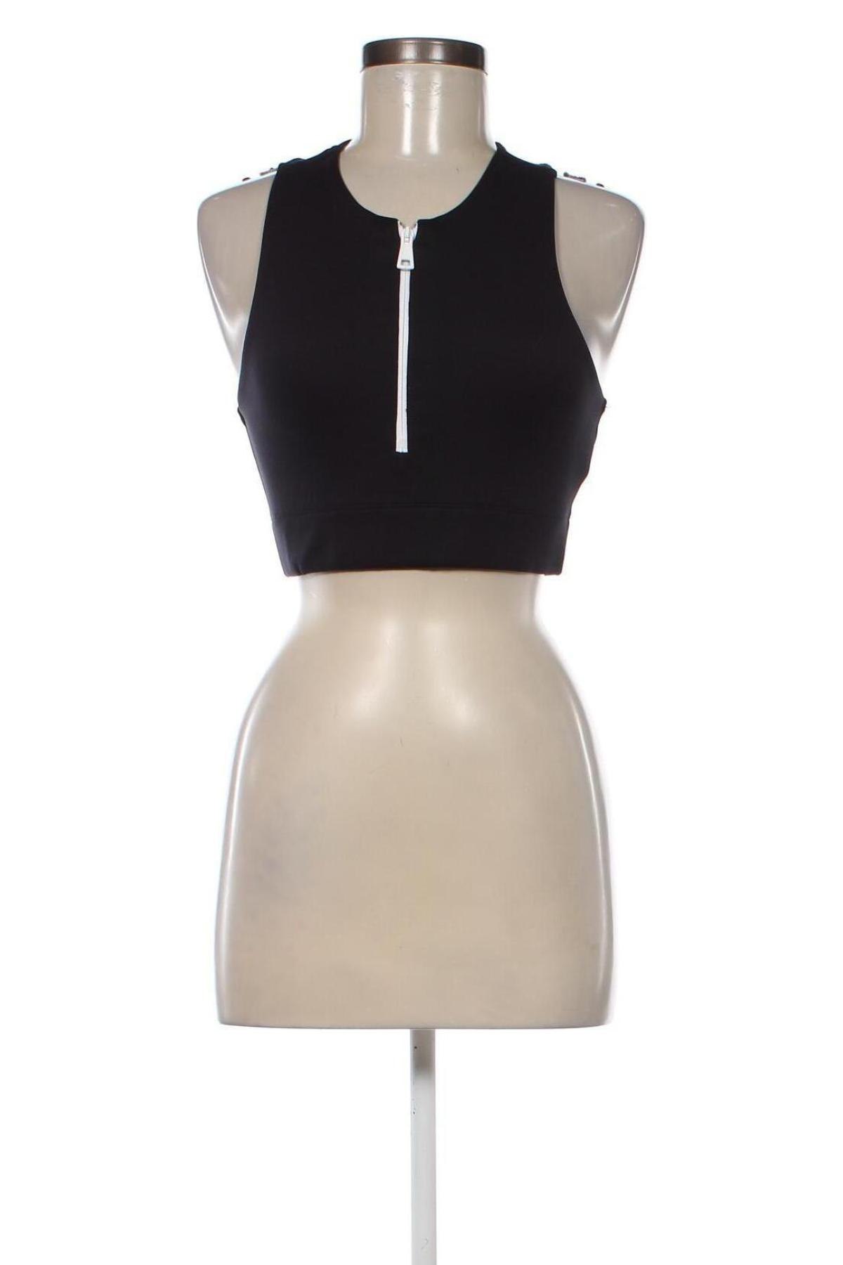 Γυναικείο αμάνικο μπλουζάκι Gina Tricot, Μέγεθος S, Χρώμα Μαύρο, Τιμή 6,40 €
