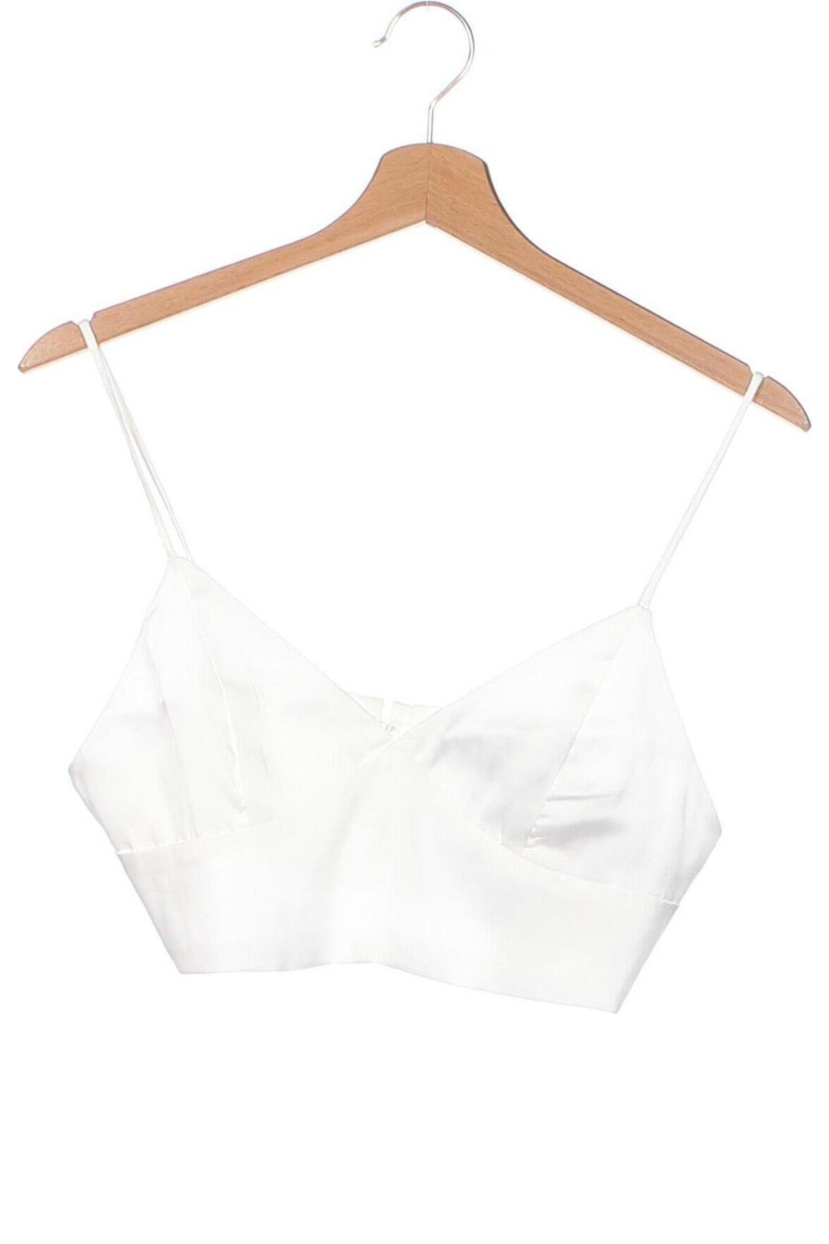 Γυναικείο αμάνικο μπλουζάκι Glamorous, Μέγεθος S, Χρώμα Λευκό, Τιμή 6,13 €