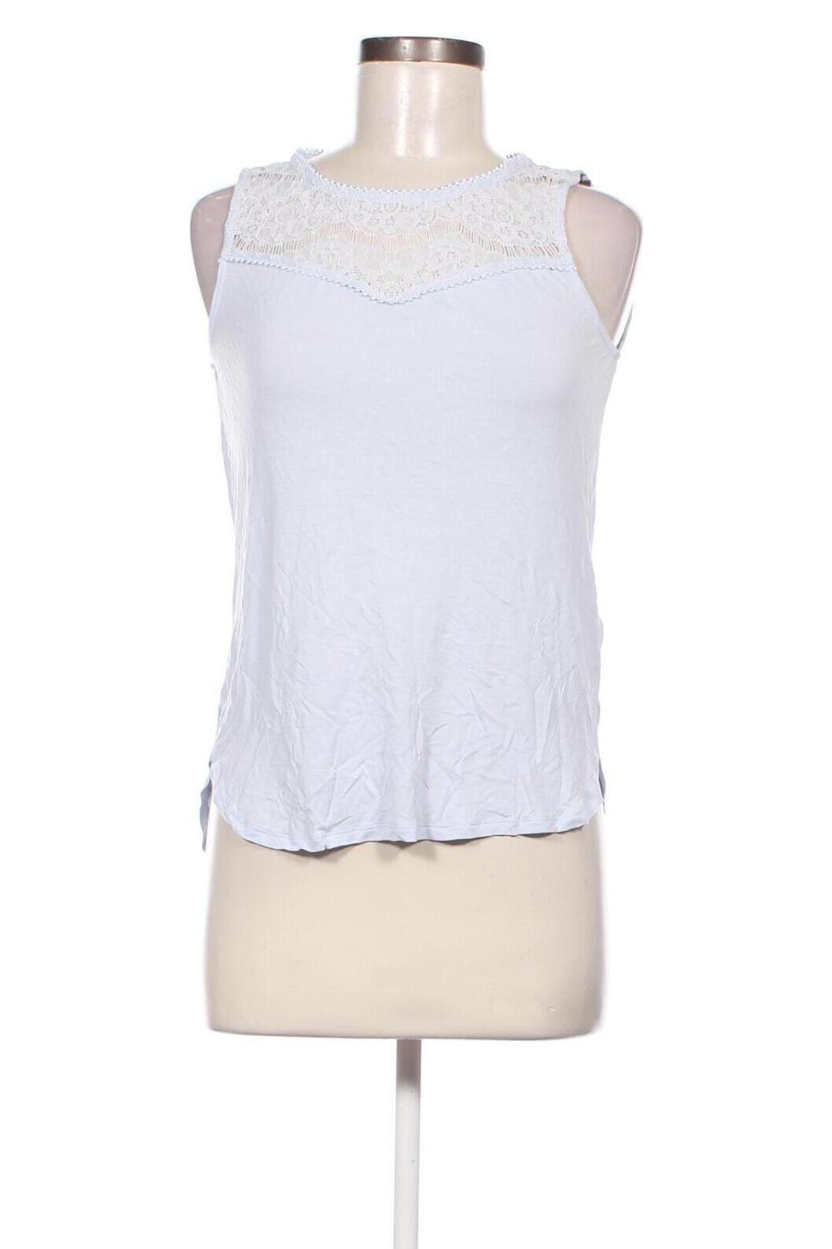 Γυναικείο αμάνικο μπλουζάκι H&M, Μέγεθος S, Χρώμα Μπλέ, Τιμή 1,66 €