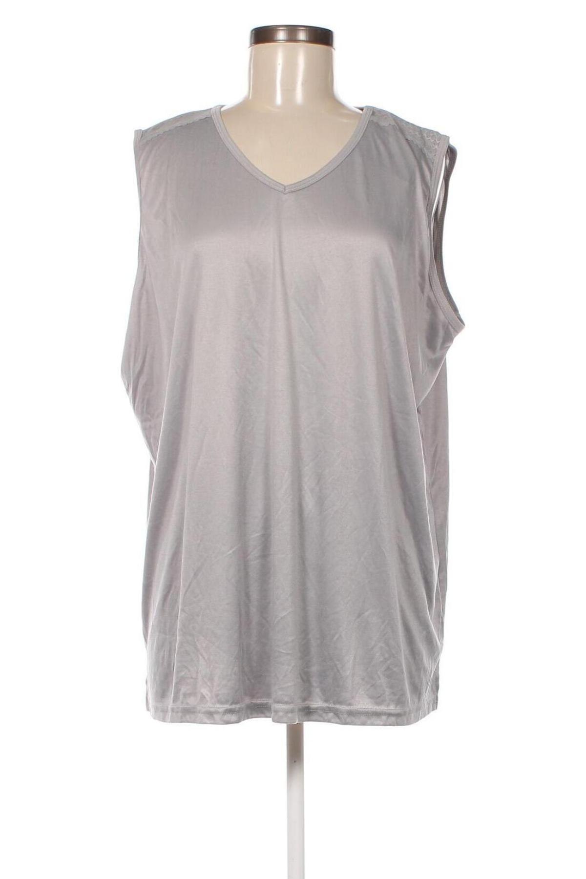 Γυναικείο αμάνικο μπλουζάκι Jery Mood, Μέγεθος XL, Χρώμα Γκρί, Τιμή 4,44 €