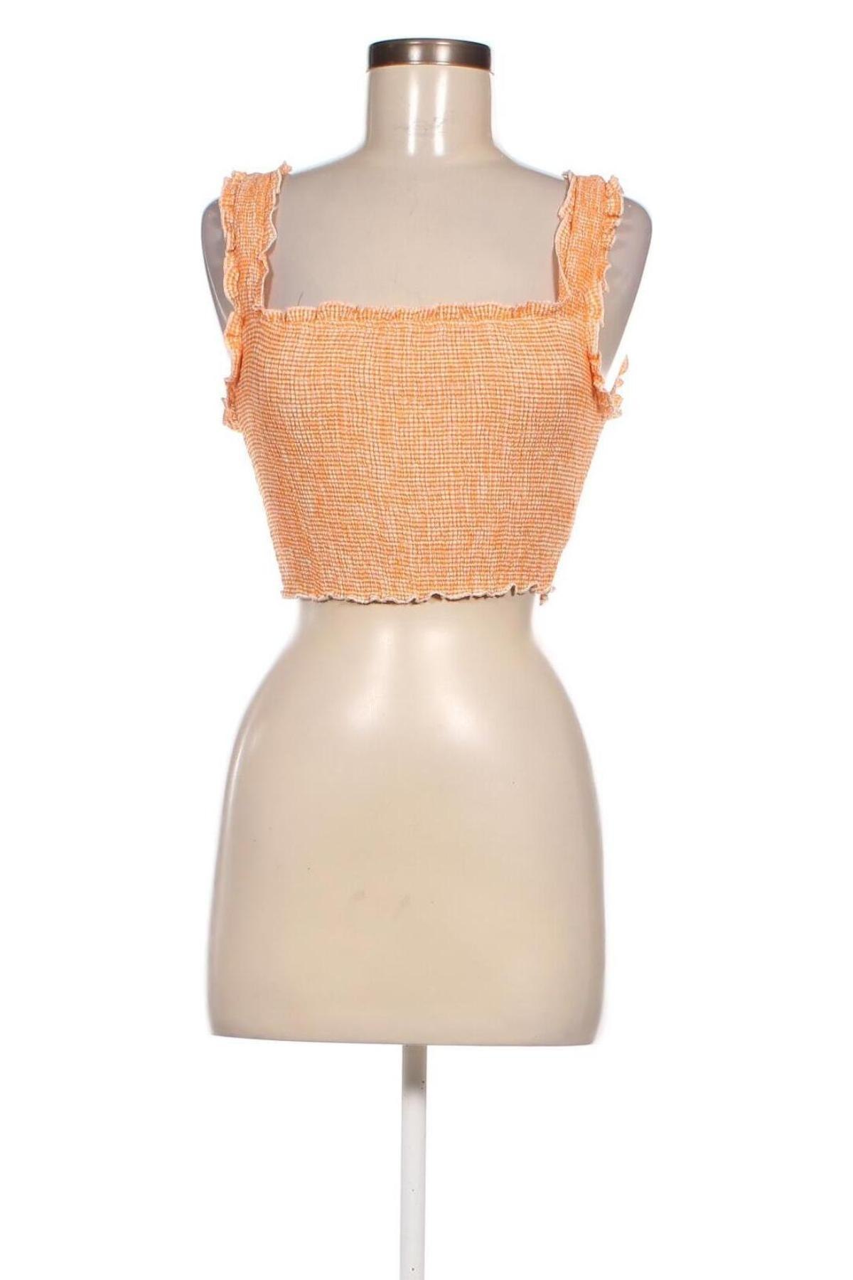 Γυναικείο αμάνικο μπλουζάκι Koton, Μέγεθος S, Χρώμα Πορτοκαλί, Τιμή 6,14 €
