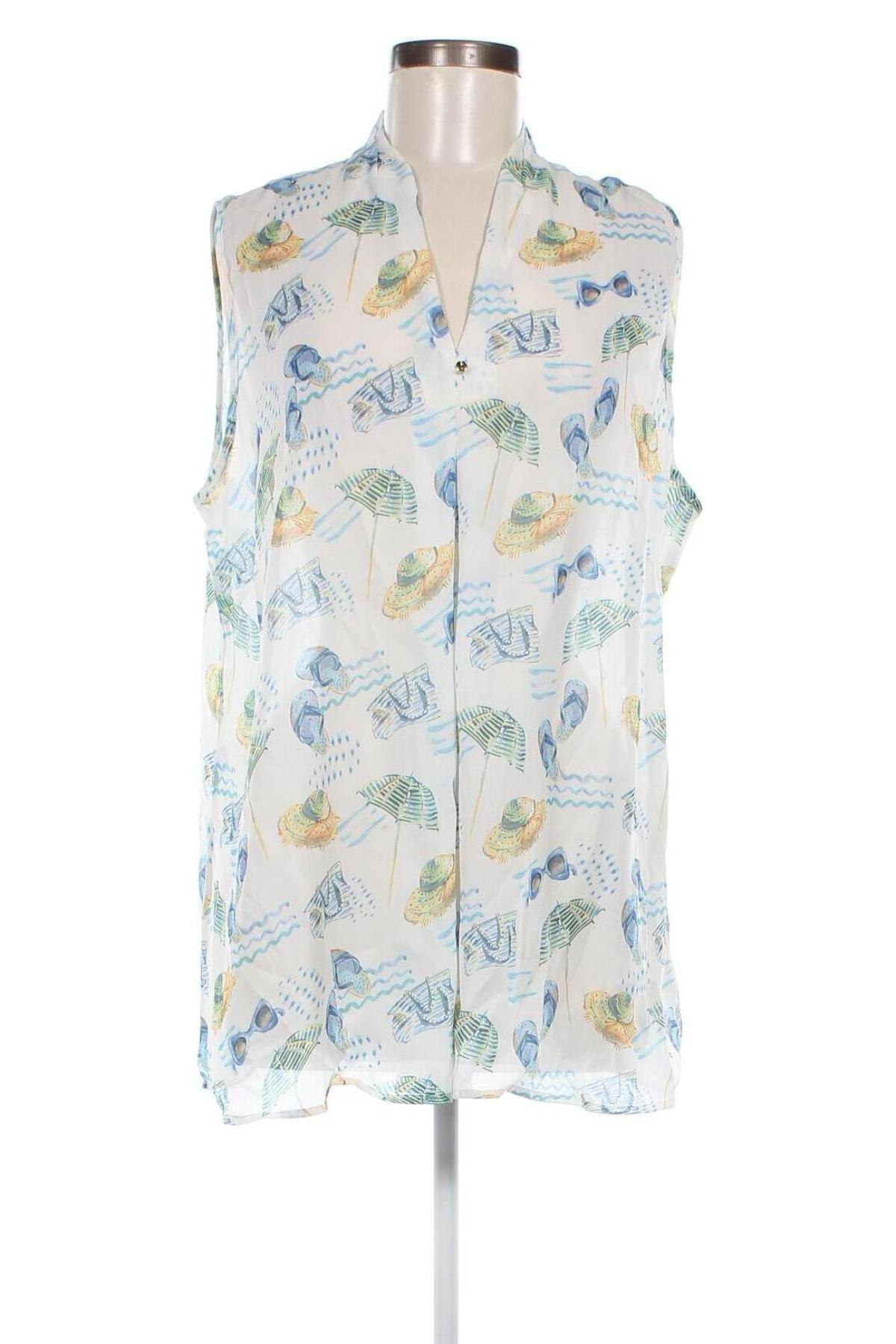 Γυναικείο αμάνικο μπλουζάκι Laura Torelli, Μέγεθος XXL, Χρώμα Πολύχρωμο, Τιμή 6,65 €