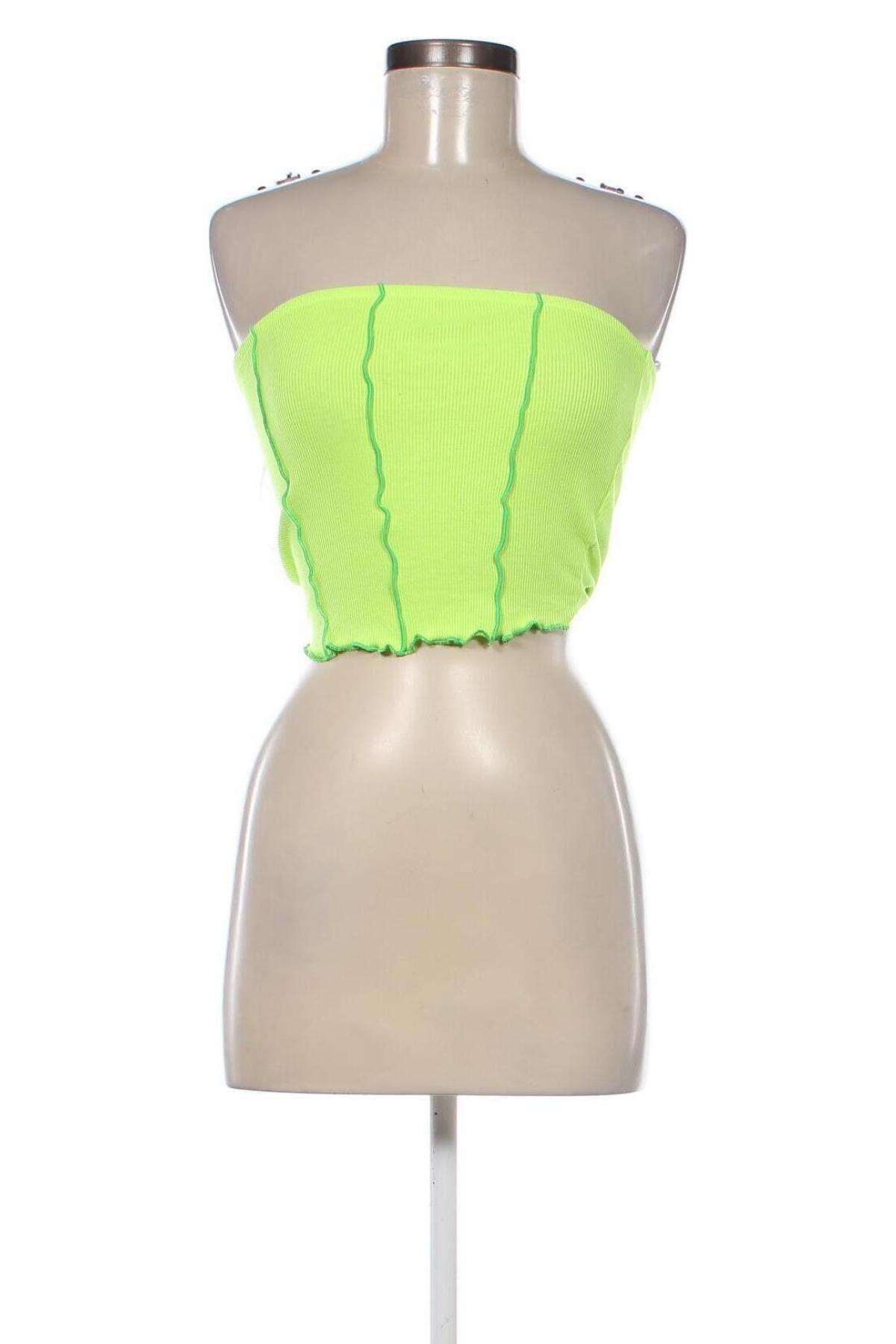 Γυναικείο αμάνικο μπλουζάκι Neon & Nylon by Only, Μέγεθος S, Χρώμα Πράσινο, Τιμή 6,23 €