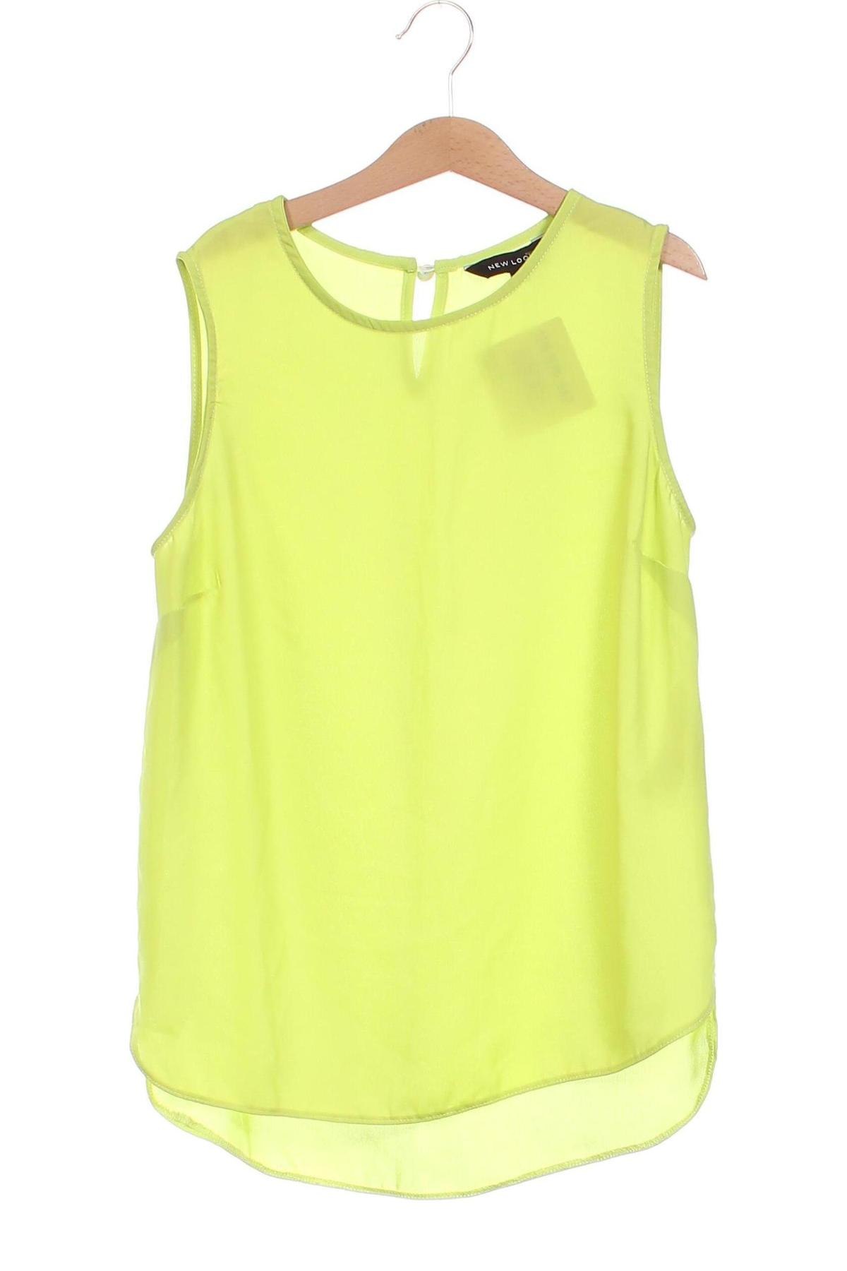 Γυναικείο αμάνικο μπλουζάκι New Look, Μέγεθος XS, Χρώμα Πράσινο, Τιμή 2,99 €