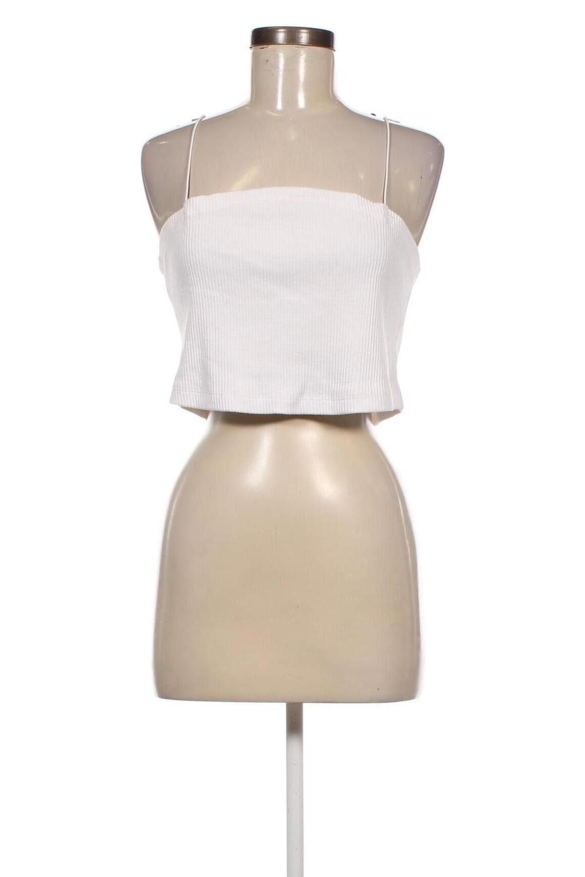 Damska koszulka na ramiączkach ONLY, Rozmiar XL, Kolor Biały, Cena 10,80 zł