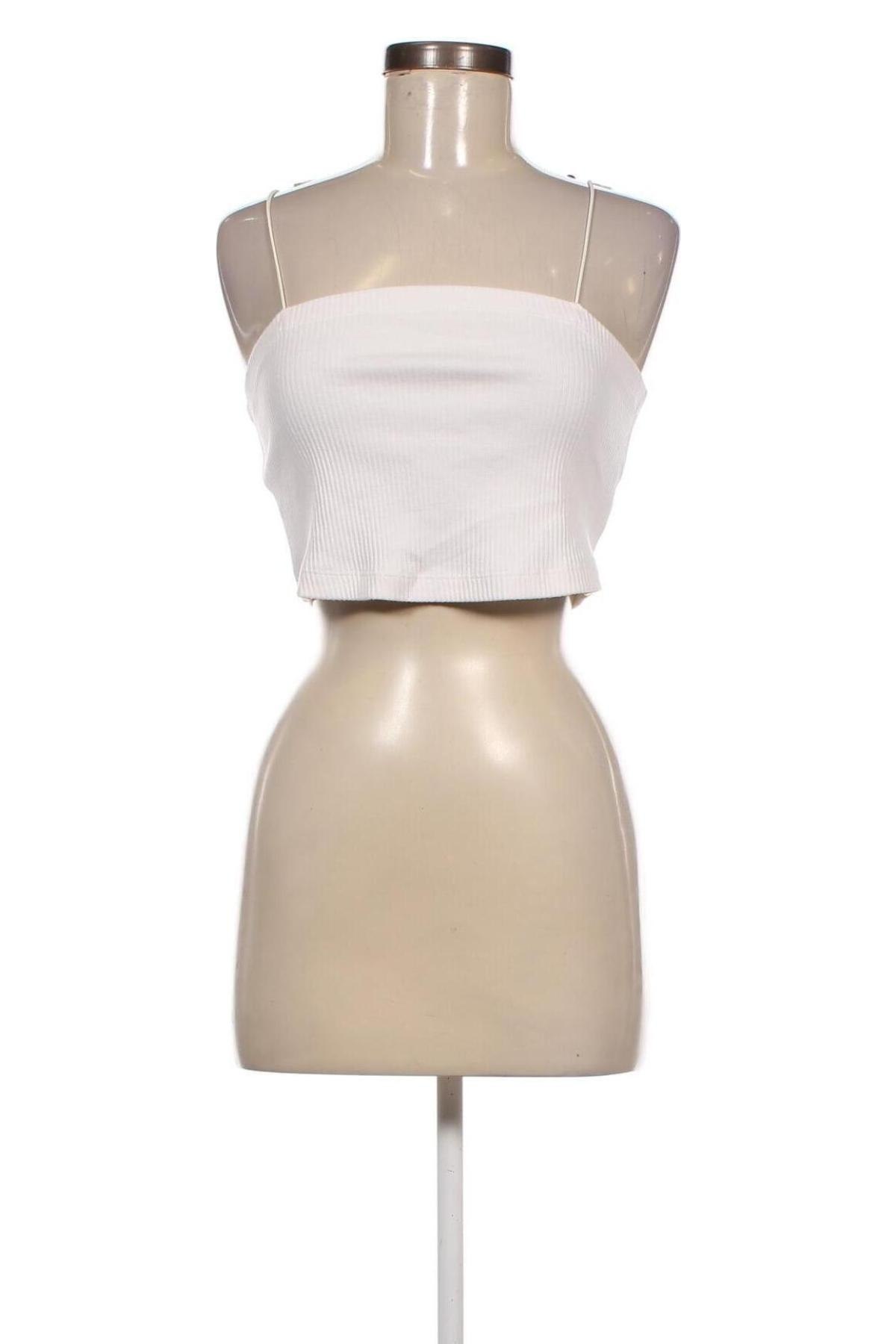 Γυναικείο αμάνικο μπλουζάκι ONLY, Μέγεθος M, Χρώμα Λευκό, Τιμή 2,09 €