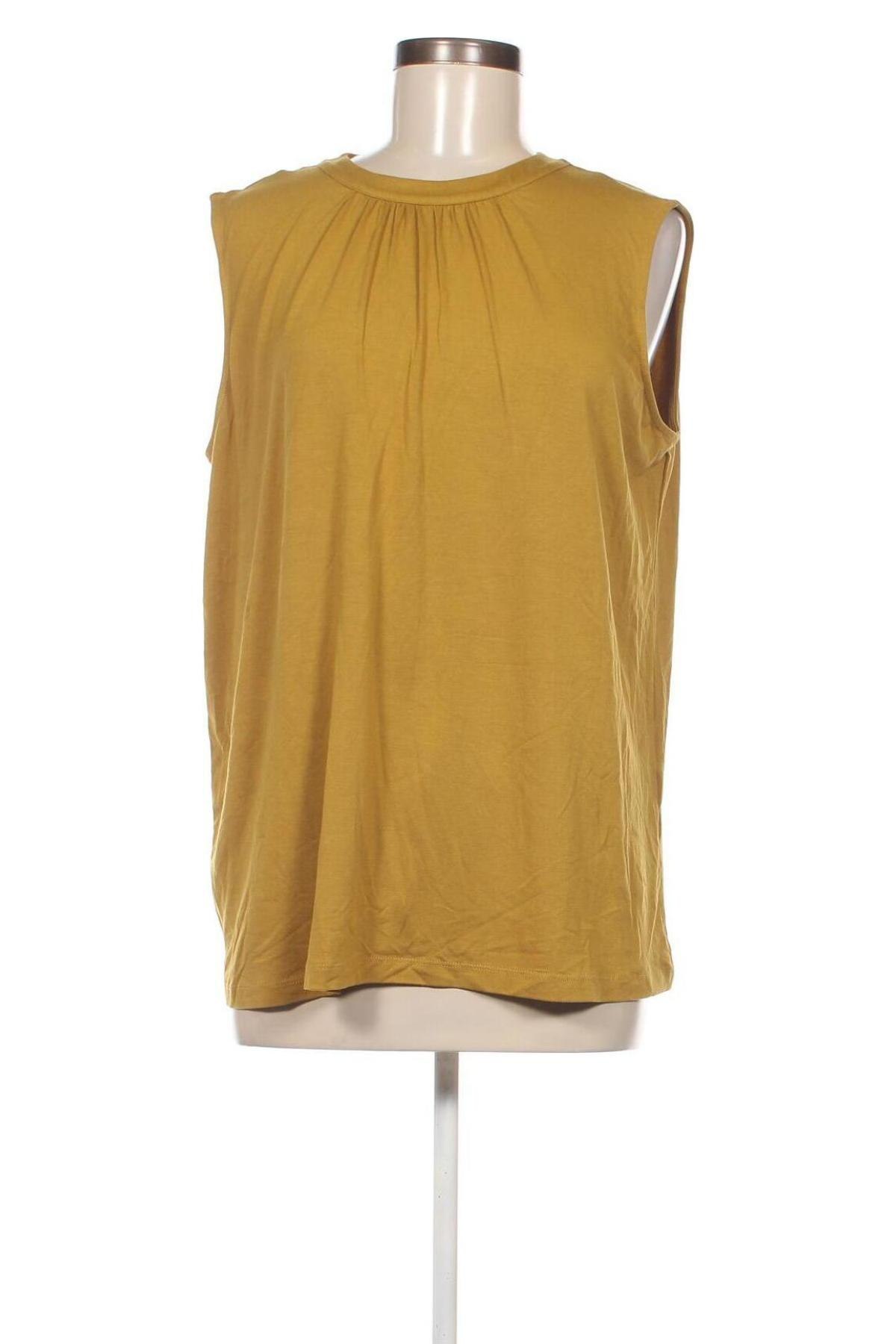 Γυναικείο αμάνικο μπλουζάκι Opus, Μέγεθος M, Χρώμα Κίτρινο, Τιμή 8,97 €