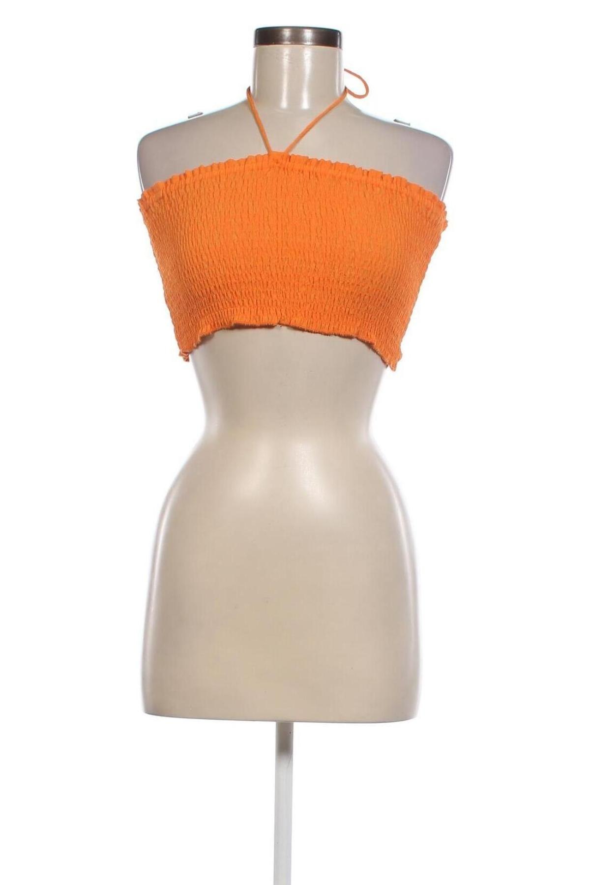 Γυναικείο αμάνικο μπλουζάκι Review, Μέγεθος XS, Χρώμα Πορτοκαλί, Τιμή 4,78 €