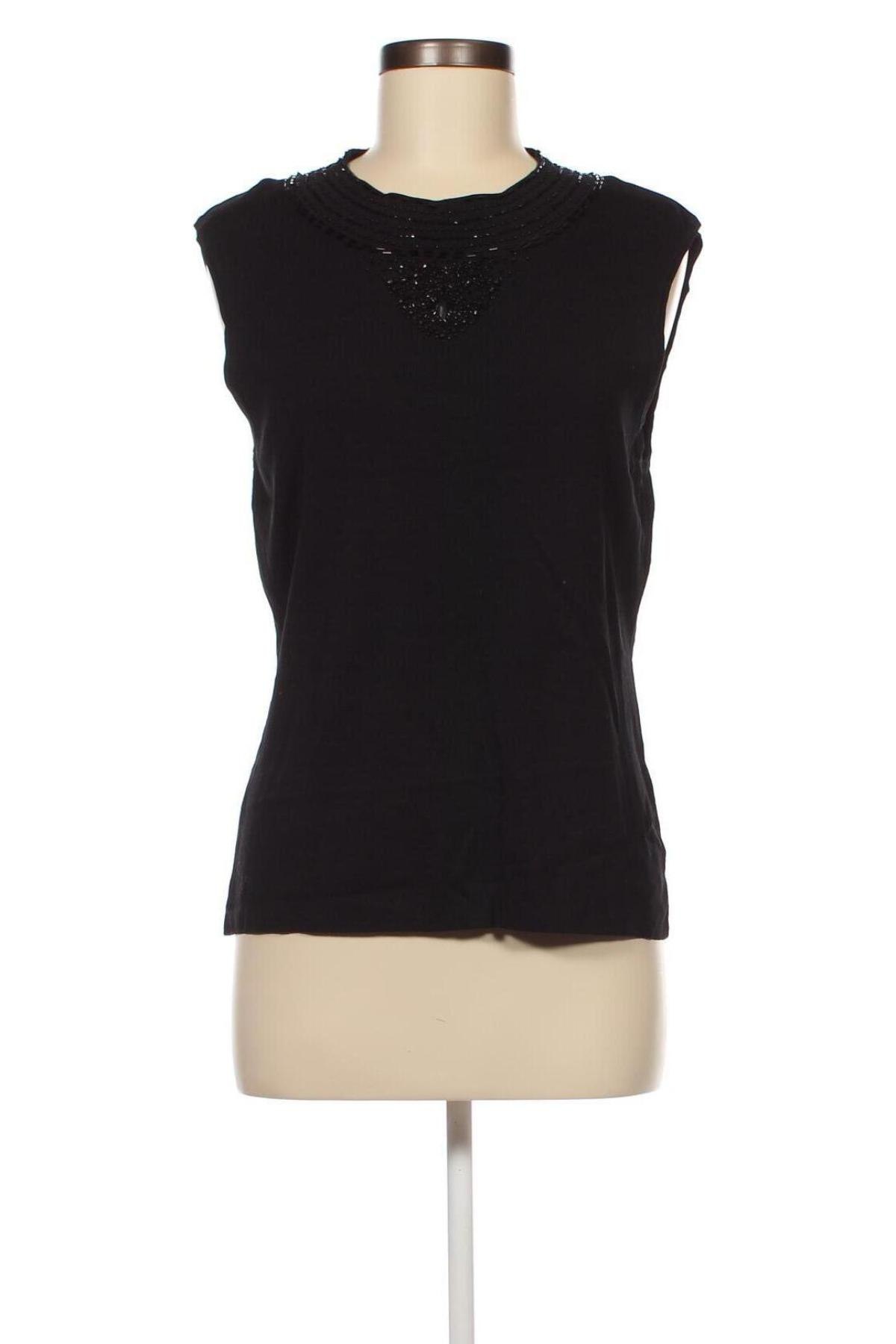 Γυναικείο αμάνικο μπλουζάκι Un Deux Trois, Μέγεθος XL, Χρώμα Μαύρο, Τιμή 14,85 €