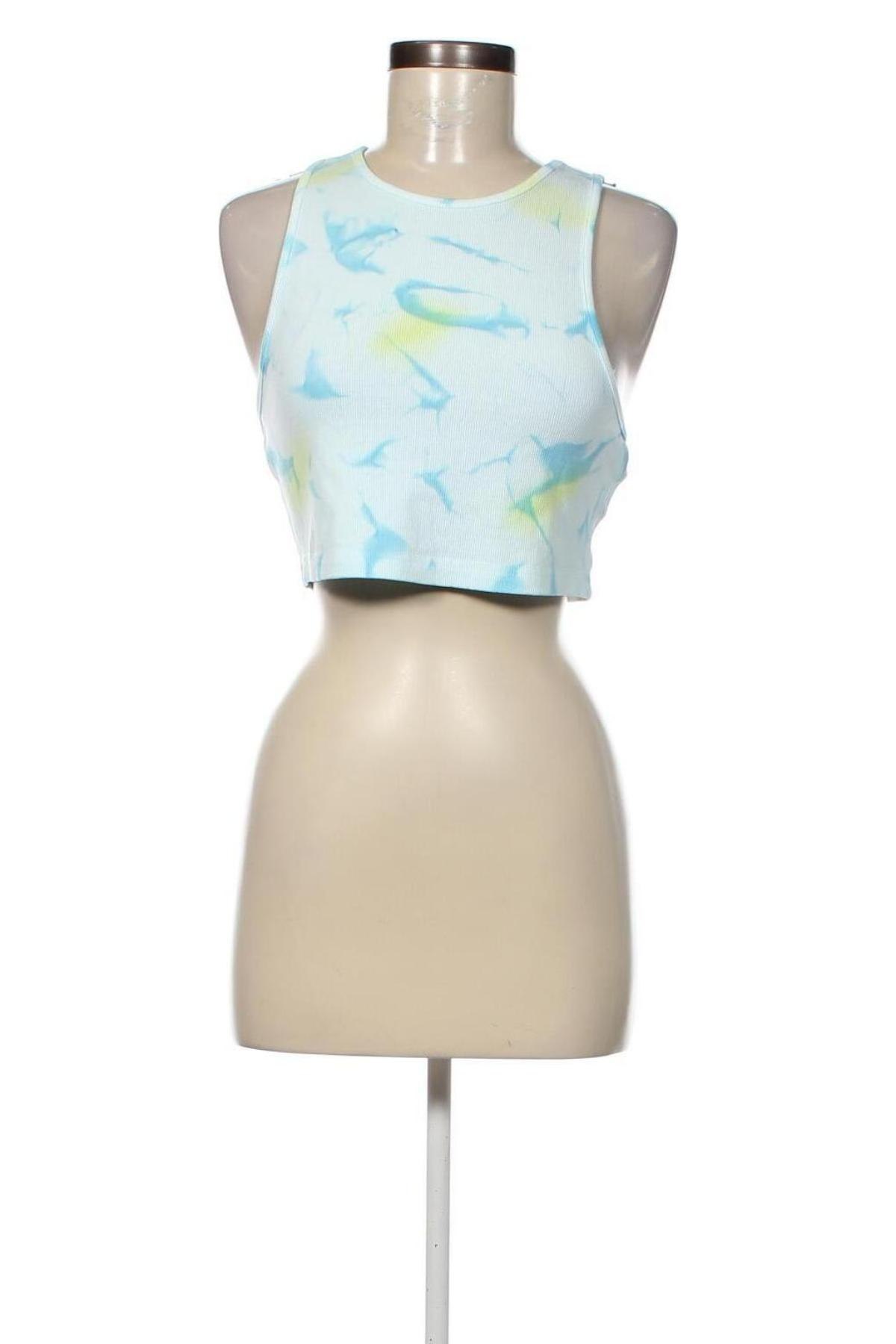 Γυναικείο αμάνικο μπλουζάκι Weekday, Μέγεθος L, Χρώμα Μπλέ, Τιμή 6,49 €