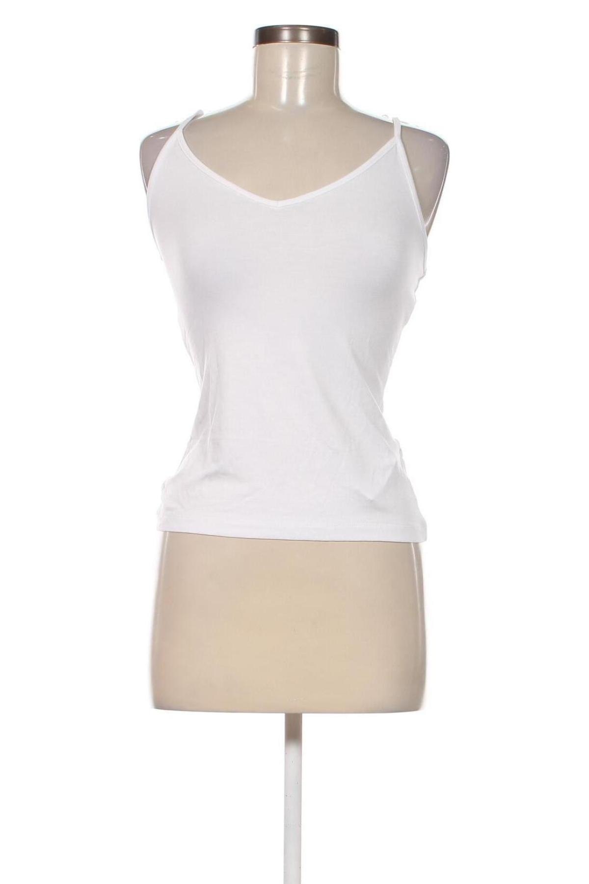 Γυναικείο αμάνικο μπλουζάκι Zign, Μέγεθος S, Χρώμα Λευκό, Τιμή 5,53 €