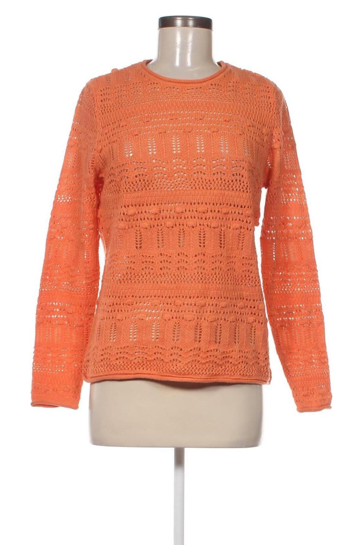 Damenpullover, Größe M, Farbe Orange, Preis 2,02 €