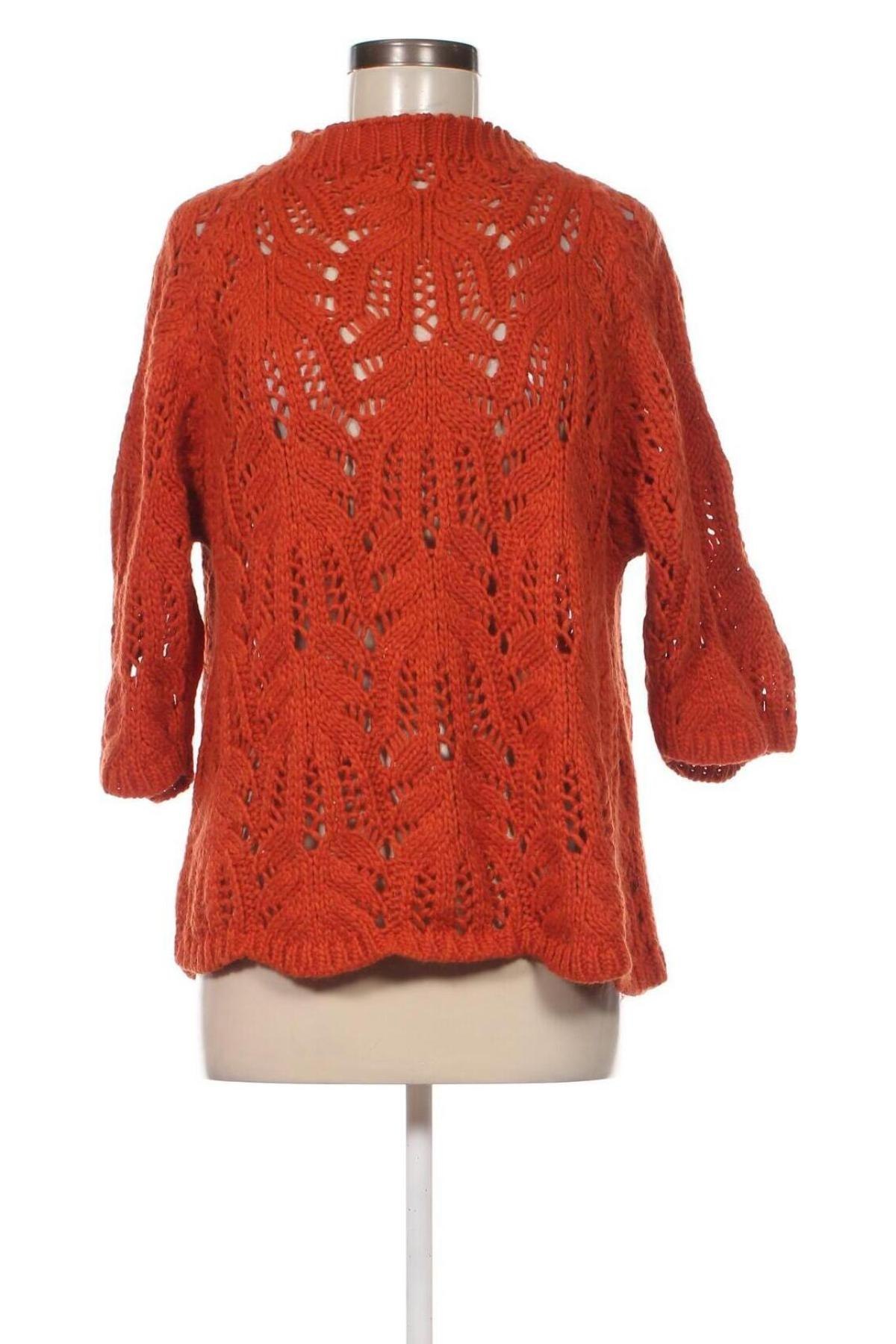 Damenpullover, Größe M, Farbe Orange, Preis 3,23 €