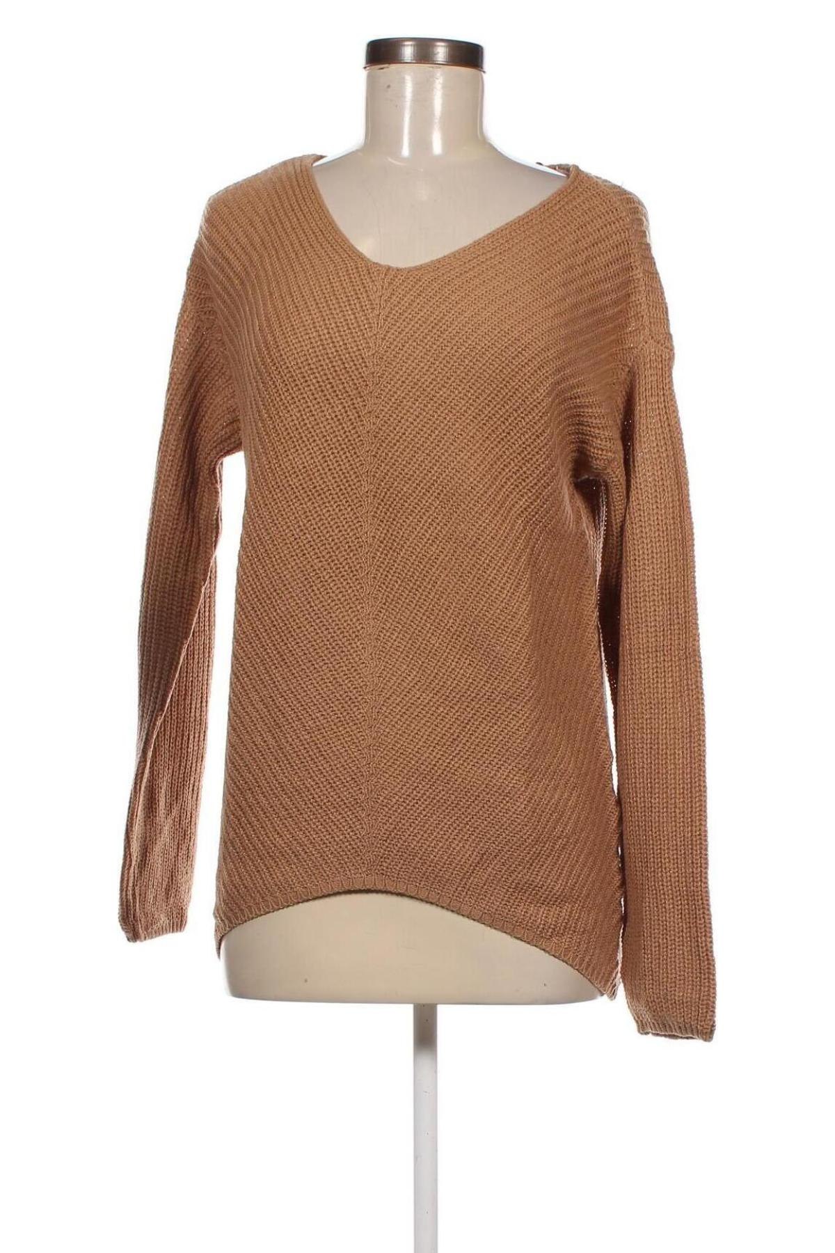 Γυναικείο πουλόβερ, Μέγεθος S, Χρώμα  Μπέζ, Τιμή 5,20 €