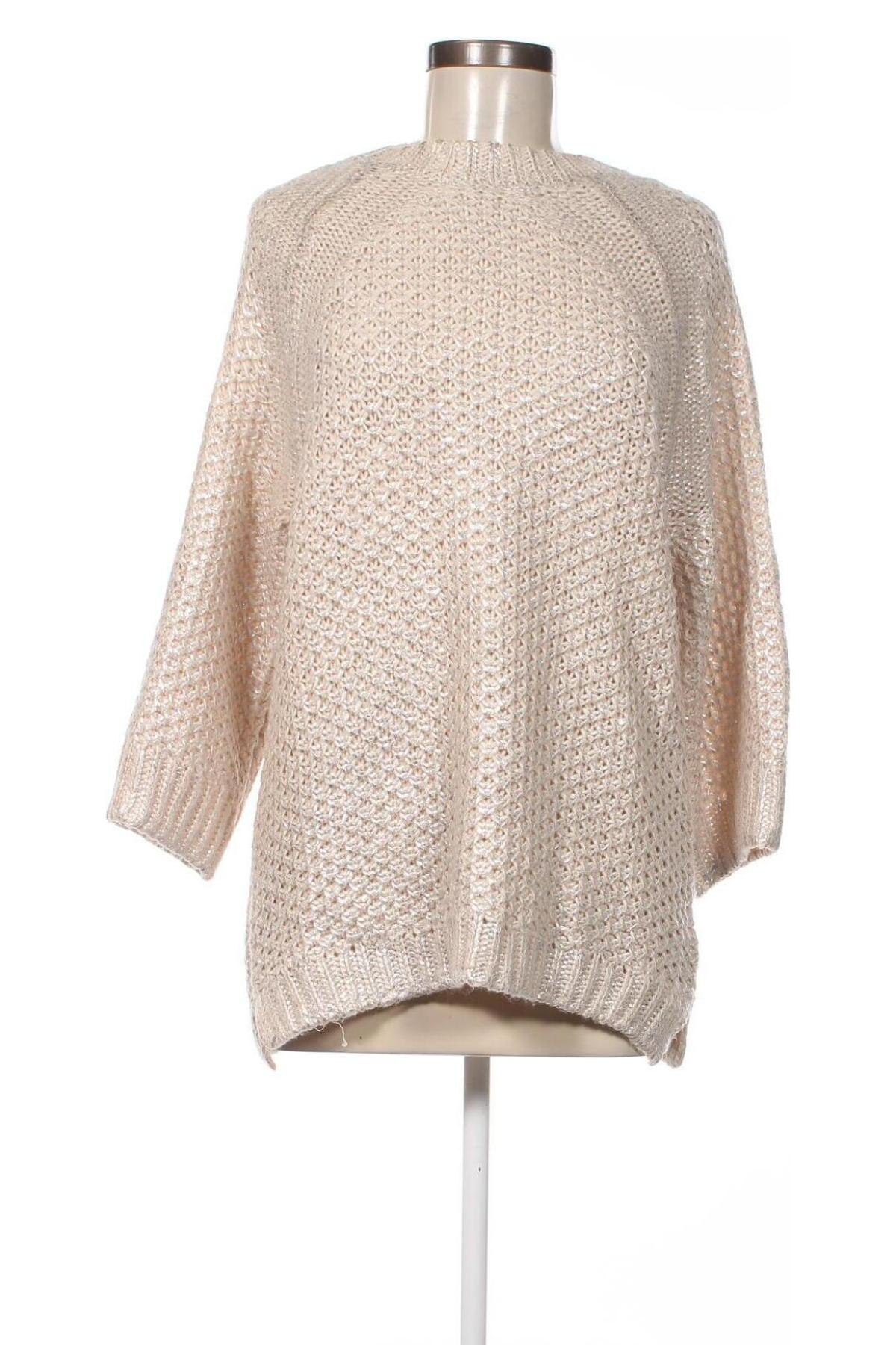 Damenpullover, Größe L, Farbe Beige, Preis 6,49 €