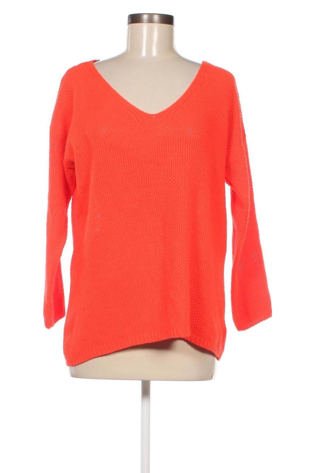 Дамски пуловер, Размер XXL, Цвят Оранжев, Цена 15,66 лв.