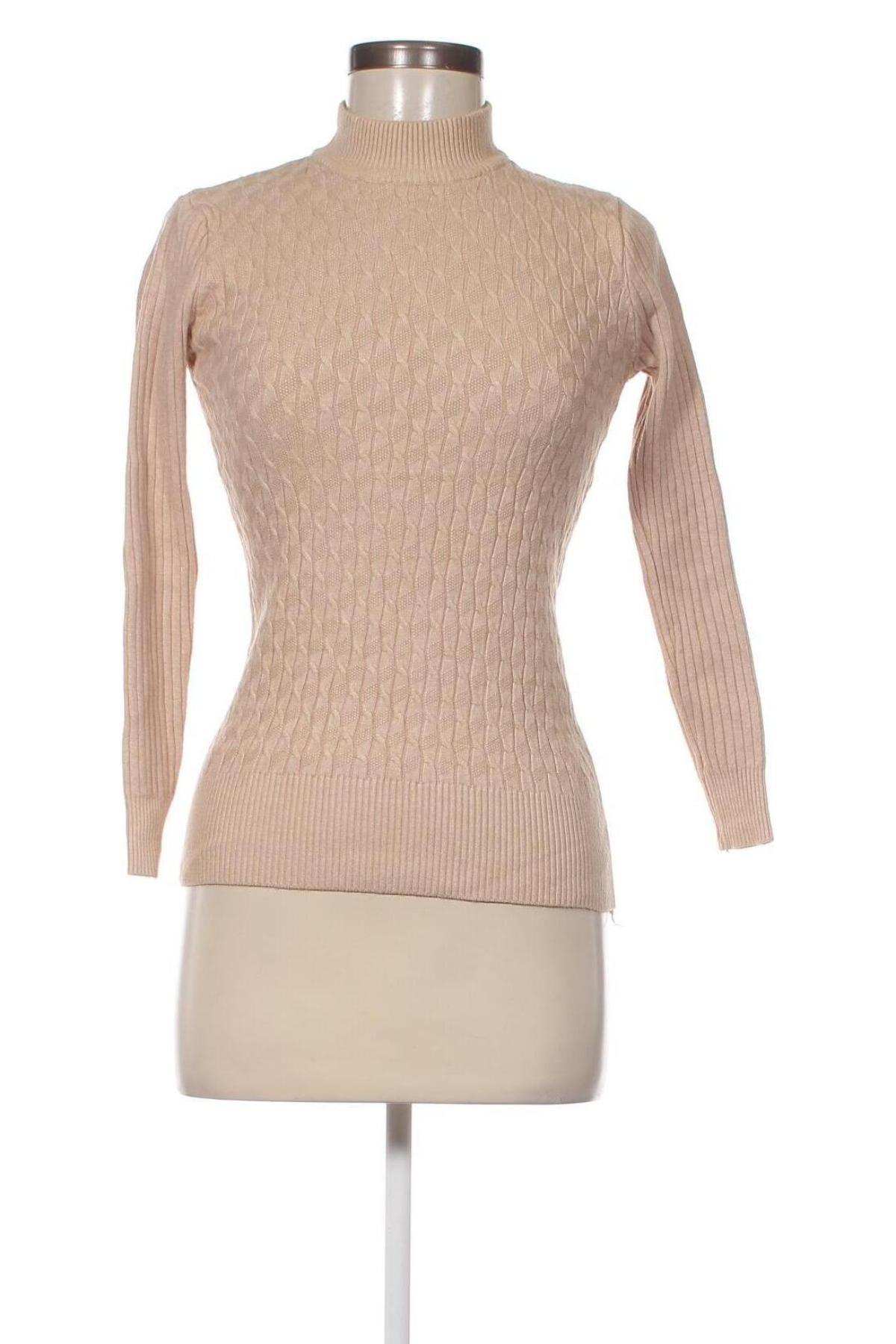 Damenpullover, Größe XS, Farbe Beige, Preis 6,99 €