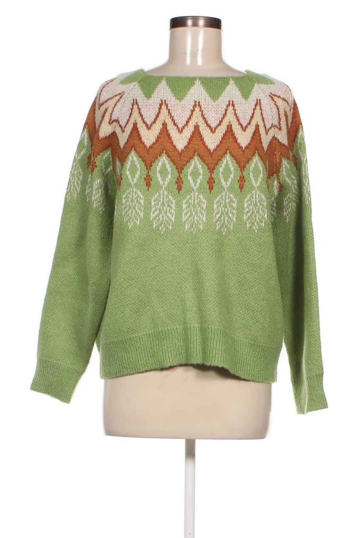 Γυναικείο πουλόβερ, Μέγεθος L, Χρώμα Πράσινο, Τιμή 13,41 €