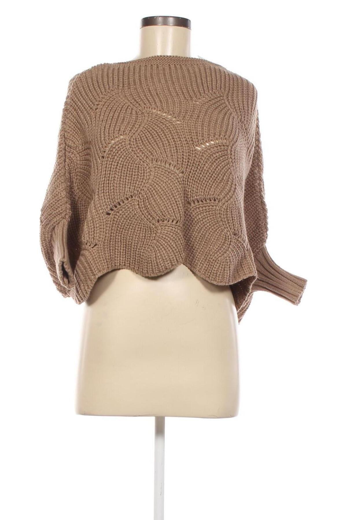Γυναικείο πουλόβερ, Μέγεθος M, Χρώμα Καφέ, Τιμή 7,00 €