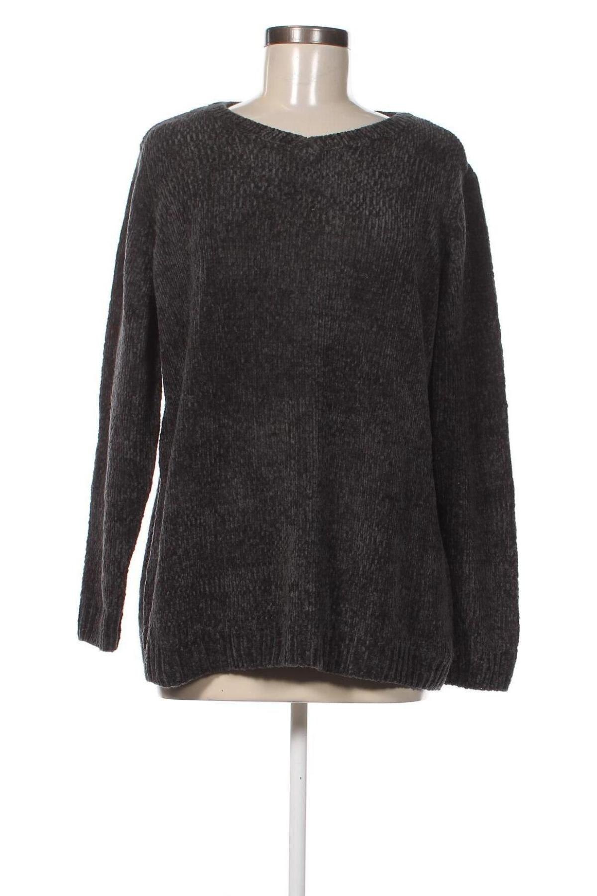 Дамски пуловер, Размер XL, Цвят Сив, Цена 13,92 лв.