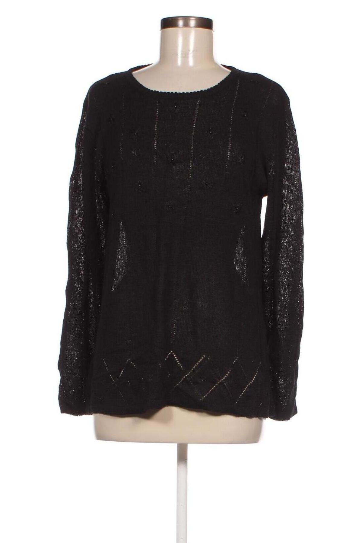 Γυναικείο πουλόβερ, Μέγεθος XL, Χρώμα Μαύρο, Τιμή 4,45 €