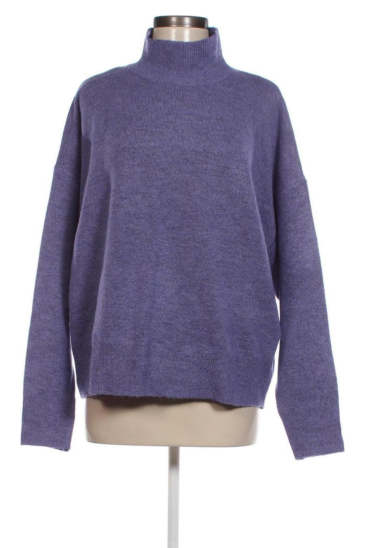 Дамски пуловер, Размер L, Цвят Лилав, Цена 10,44 лв.