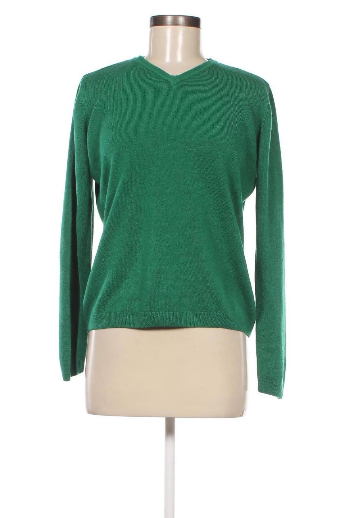 Dámský svetr, Velikost L, Barva Zelená, Cena  180,00 Kč