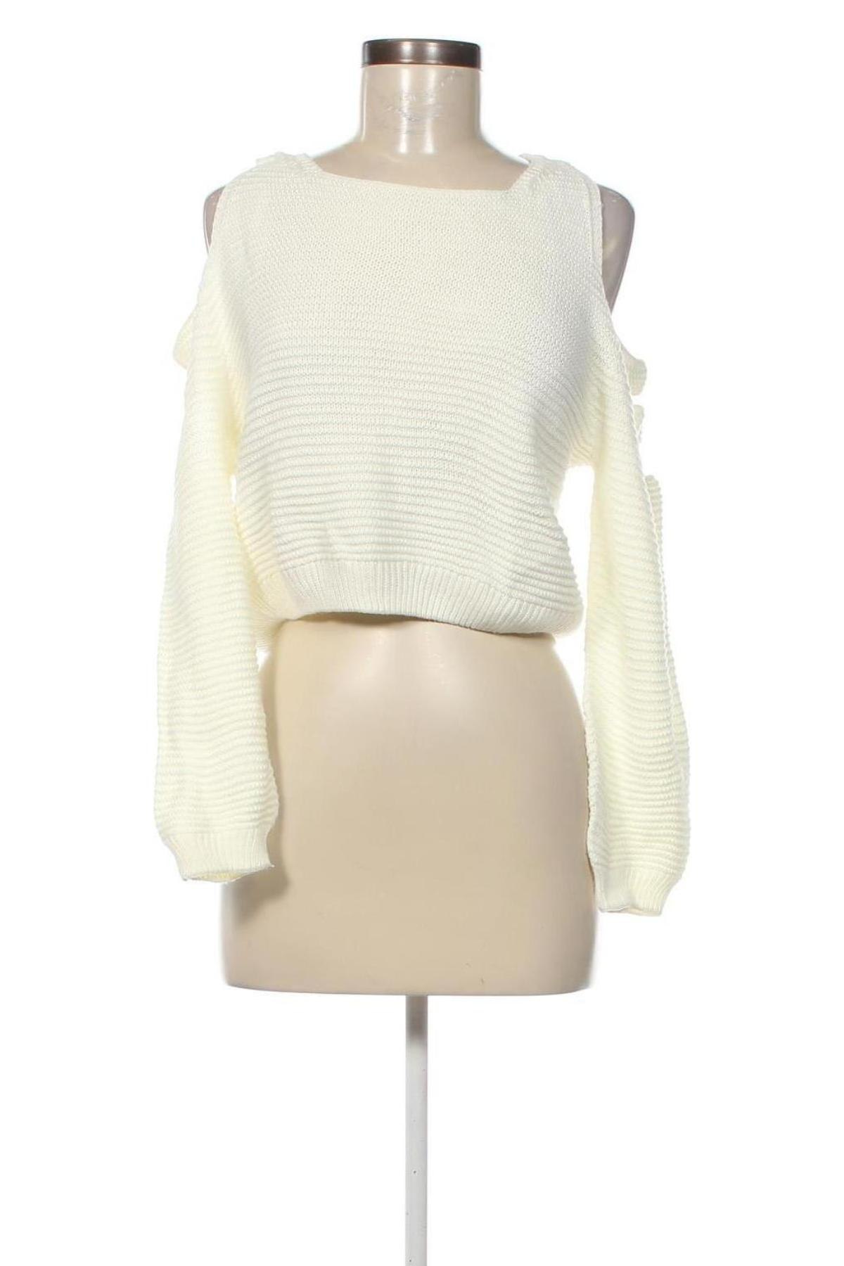 Γυναικείο πουλόβερ, Μέγεθος S, Χρώμα Εκρού, Τιμή 6,46 €